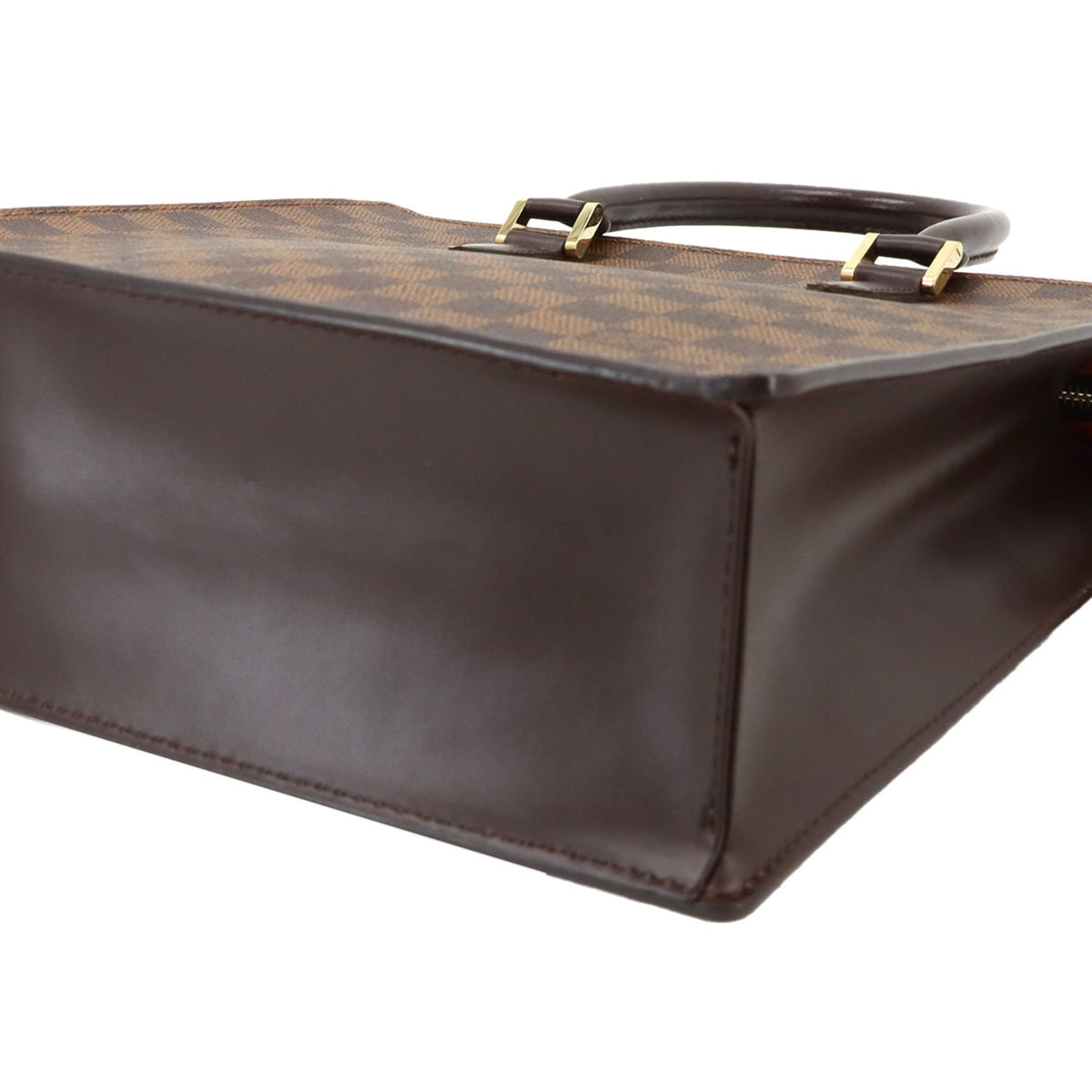 Louis Vuitton Brown Damier Canvas Ebene Damier Canvas Handbag Tote Bag (Pre-Owned)