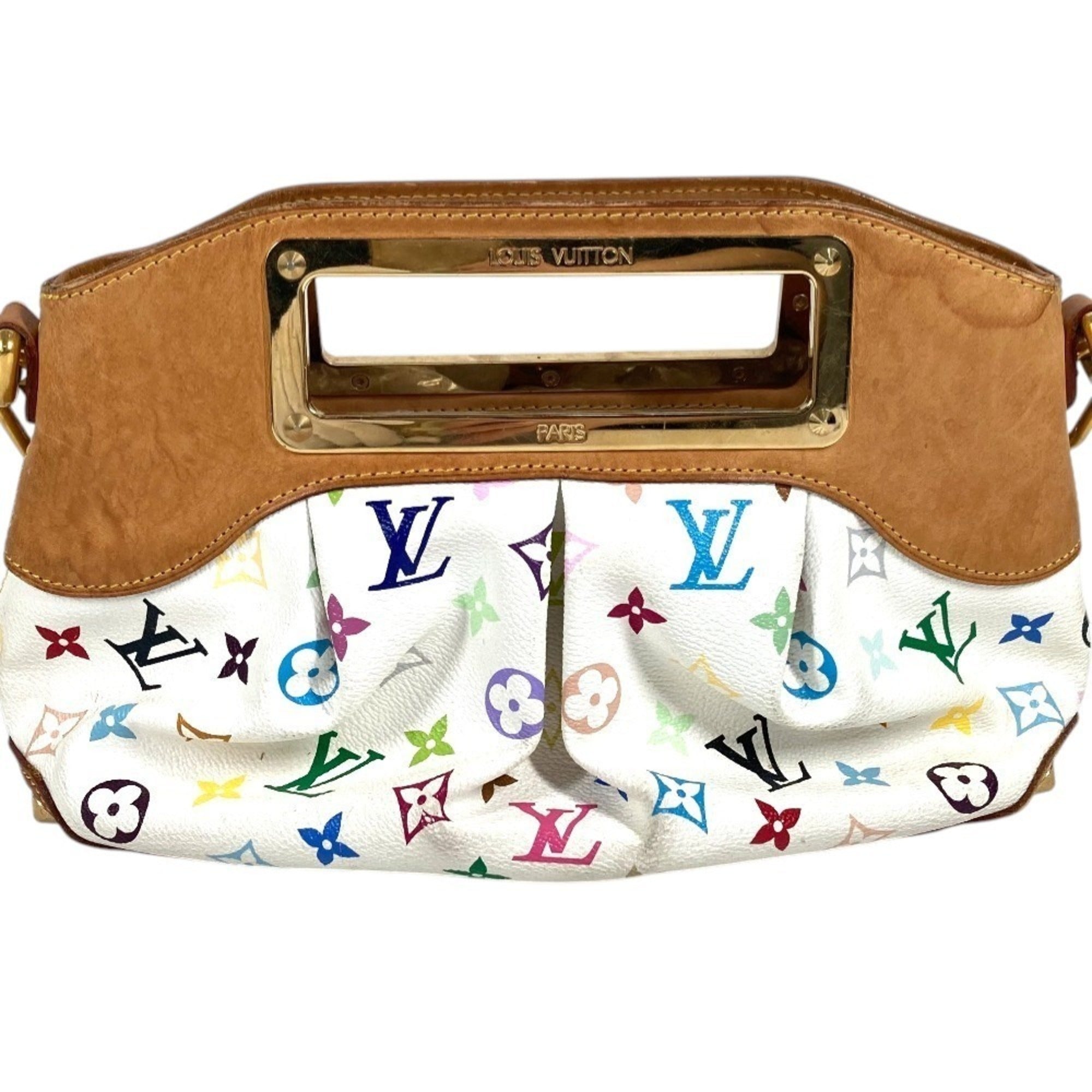 Louis Vuitton Monogram Multi-Color White Monogram Multicolore Handbag Shoulder Bag (Pre-Owned)