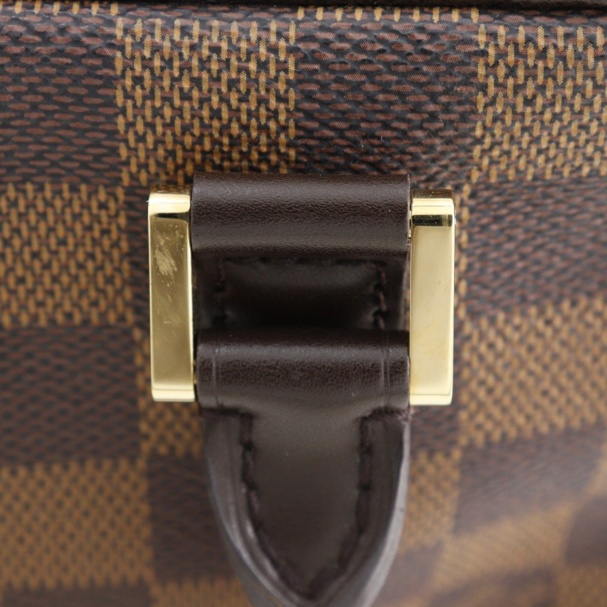 Louis Vuitton Brown Damier Canvas Handbag (Pre-Owned)