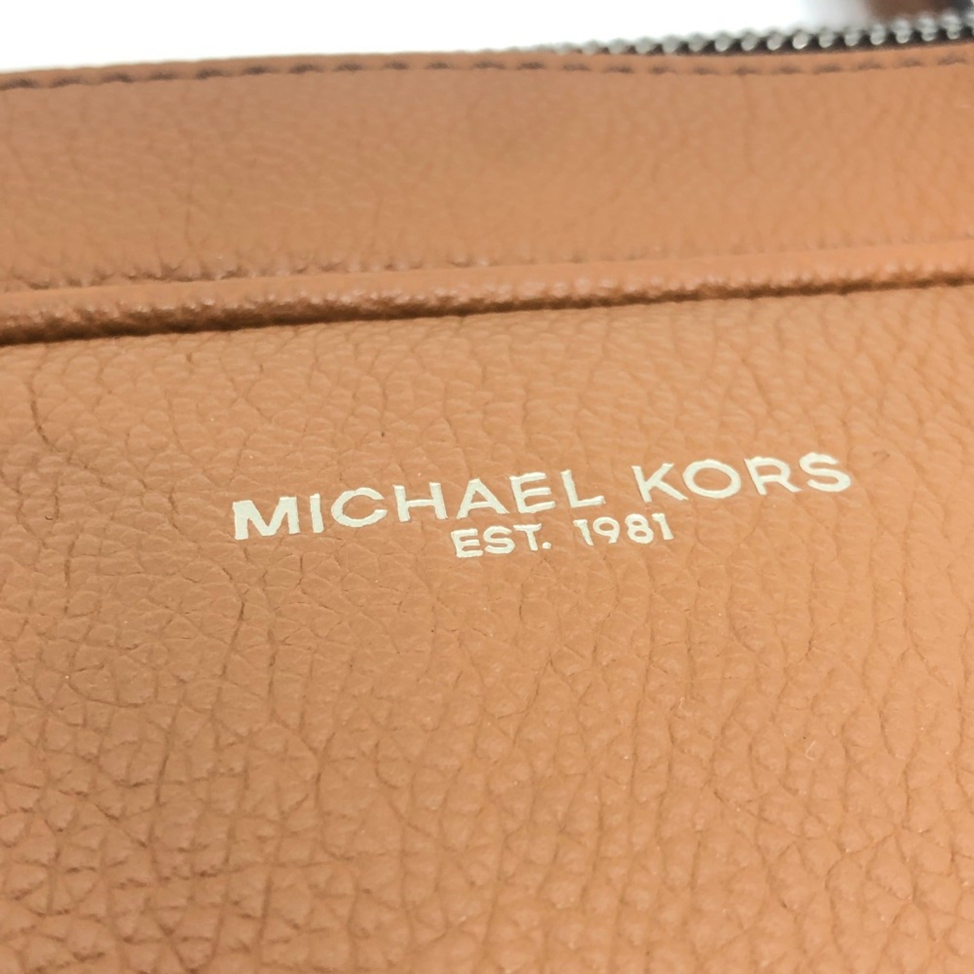 Michael Kors Brown Leather Briefcase (Pre-Owned)