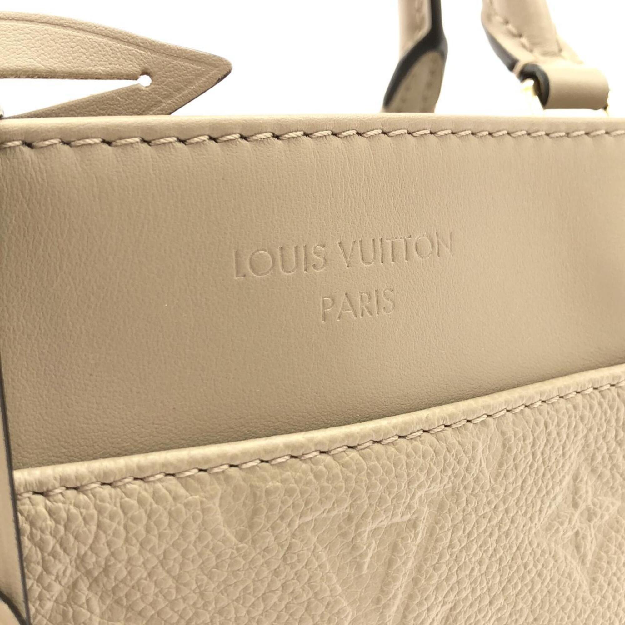 Louis Vuitton Monogram Empreinte Tourterelle Monogram Empreinte Handbag (Pre-Owned)