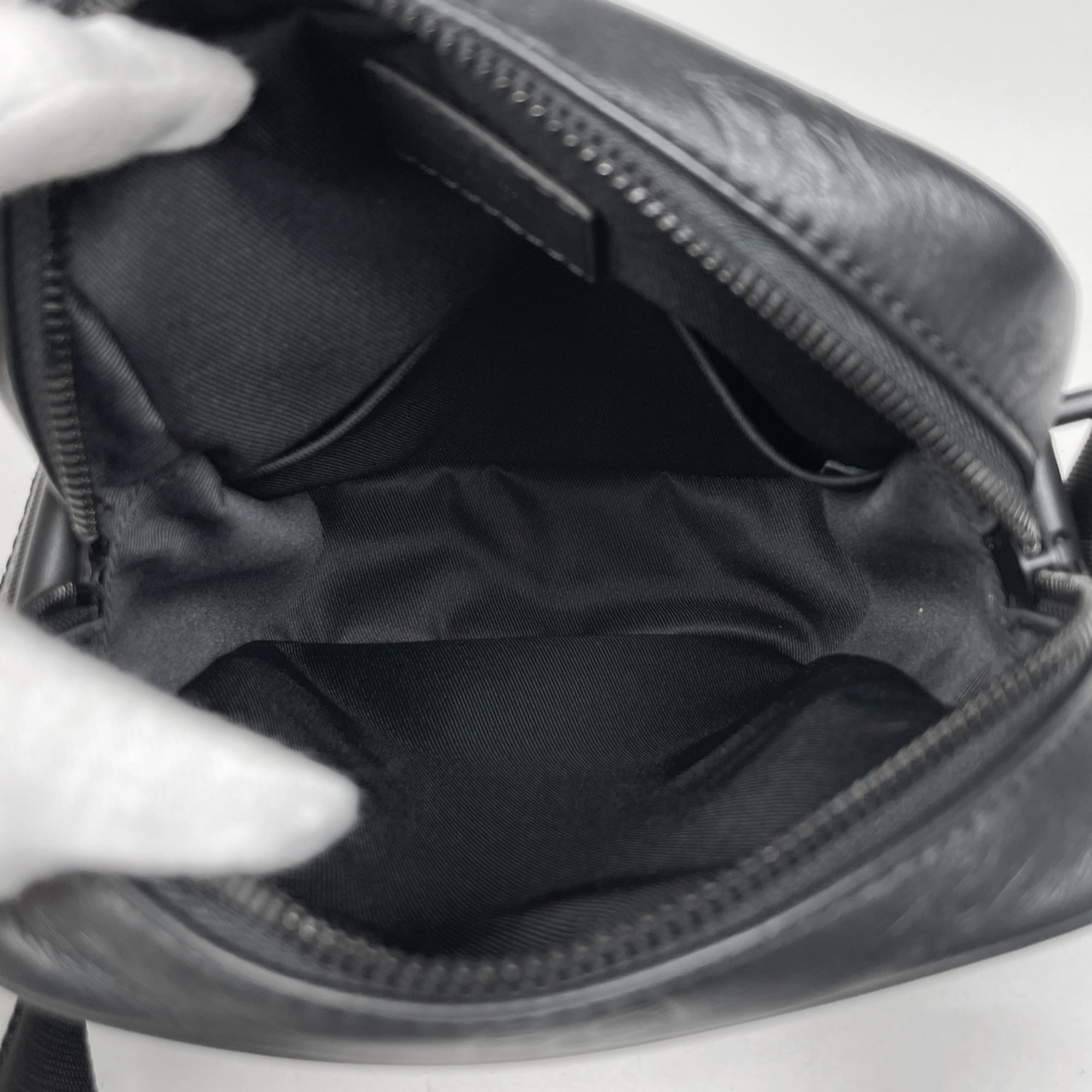 Louis Vuitton Black Monogram Noir Monogram Shadow Shoulder Bag (Pre-Owned)