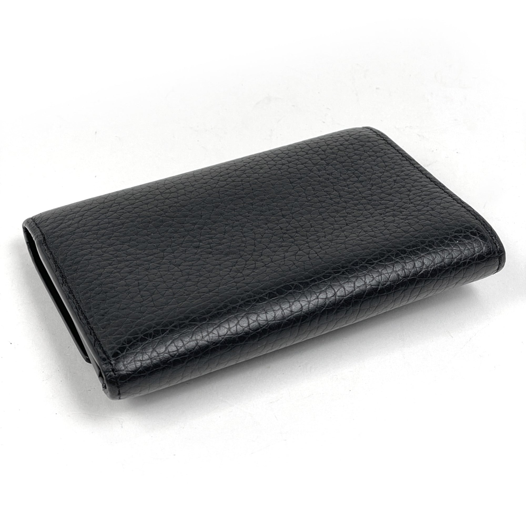 Louis Vuitton Black Wallet (Tri-Fold) (Pre-Owned)