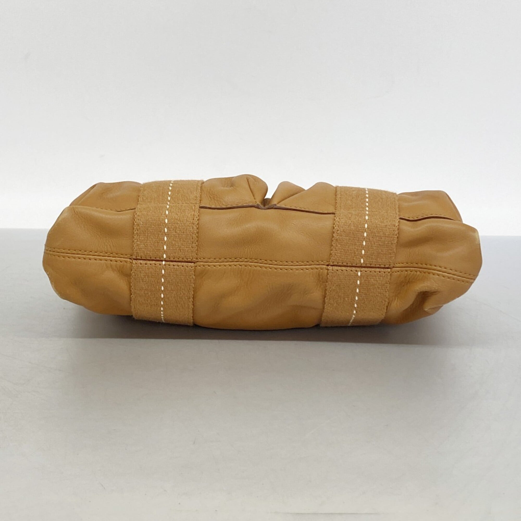 Hermes Brown Leather Handbag (Pre-Owned)