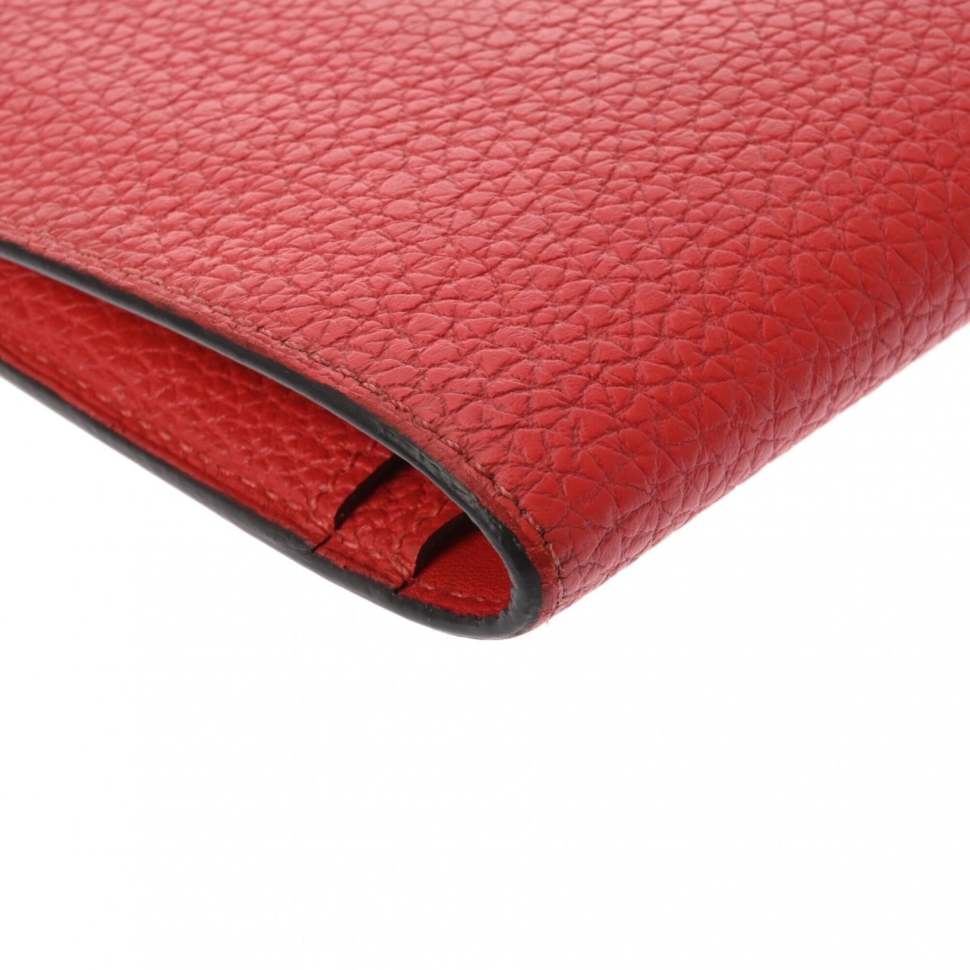 Hermes Dogon Togo Leather Long Wallet (Bi-Fold) (Pre-Owned)