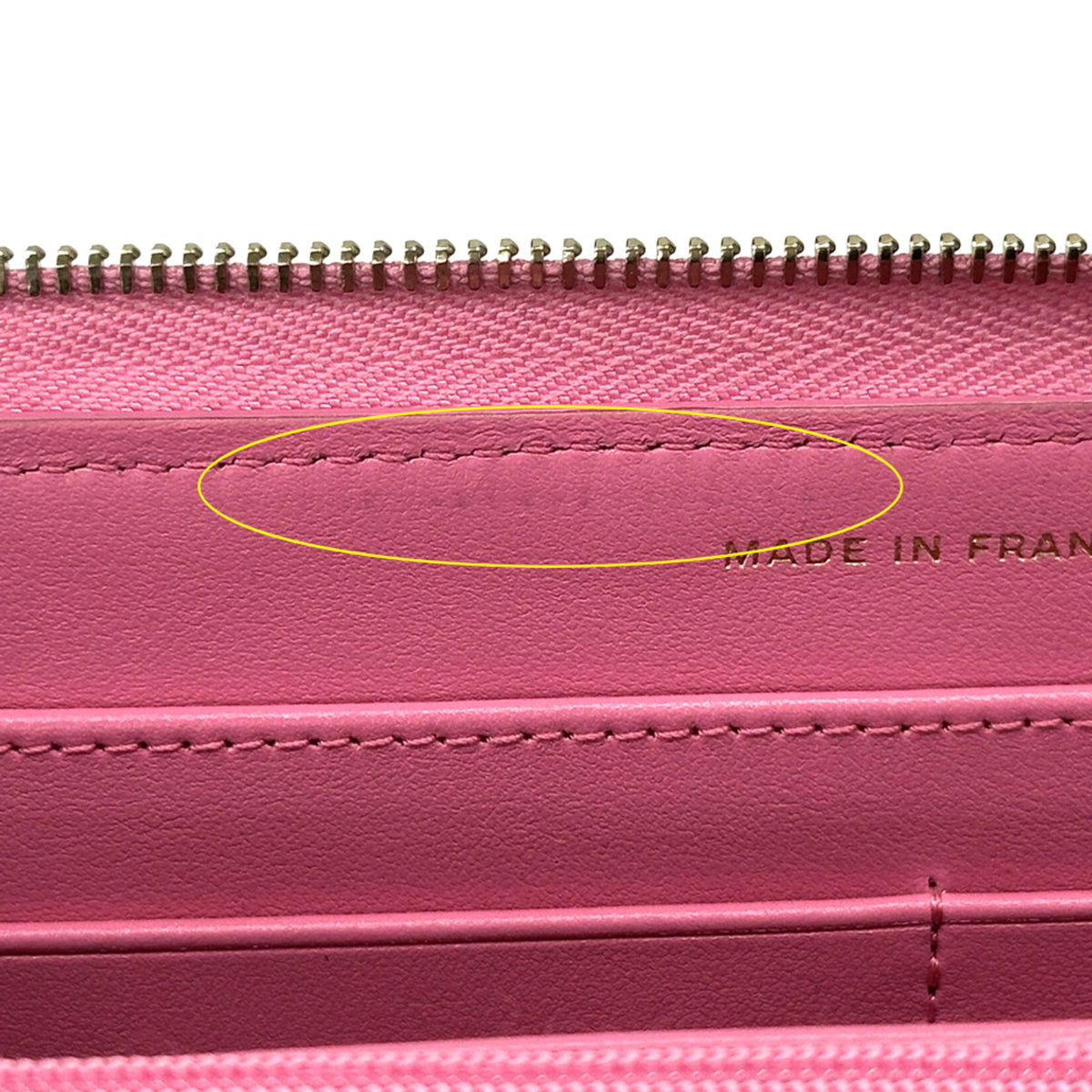 Chanel Pink Grained Calfskin (Pre-Owned)