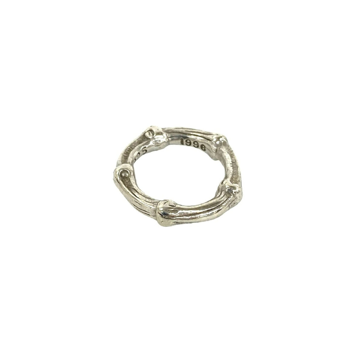 Tiffany Silver Silver 925 Band Ring (Pre-Owned)