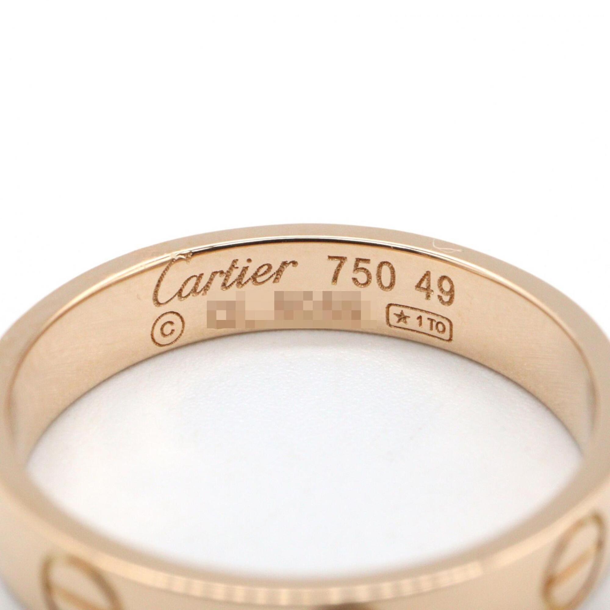 Cartier Gold Pink Gold (18K) Band Ring (Pre-Owned)