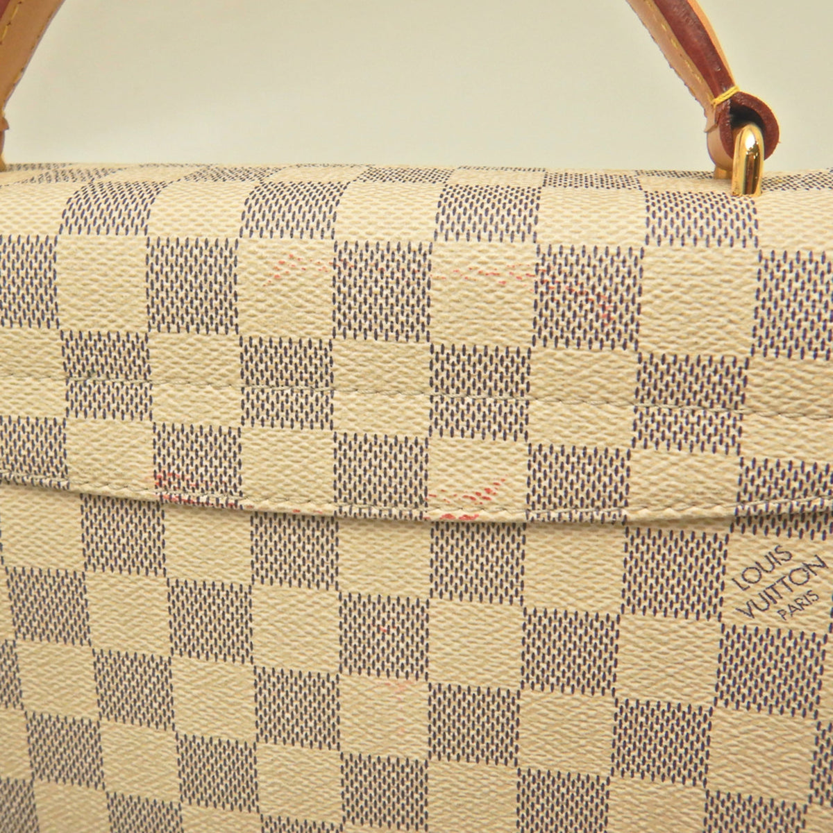 Louis Vuitton Azur Damier Azur Damier Canvas Damier Azur Damier Canvas Handbag (Pre-Owned)