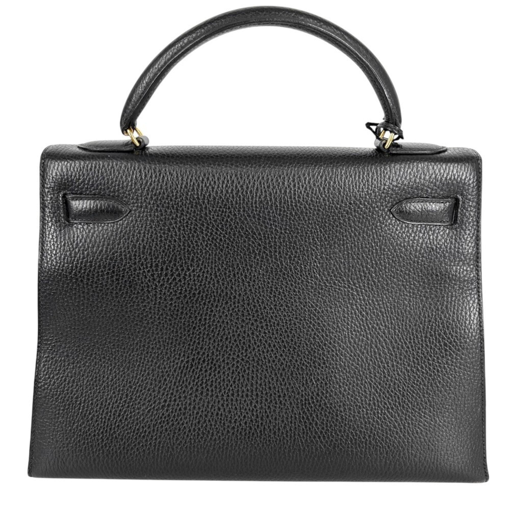 Hermes Black Ardennes Leather Handbag (Pre-Owned)