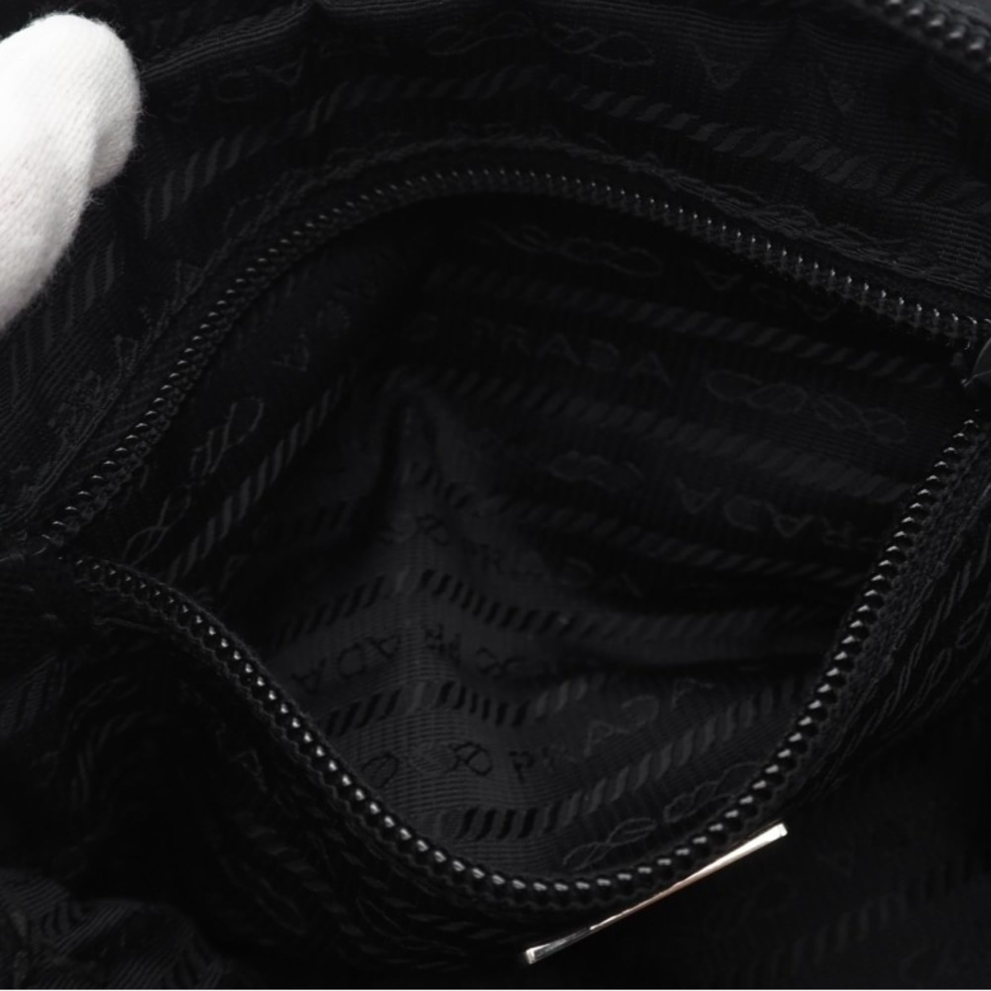 Prada Black Nylon Pouch (Pre-Owned)