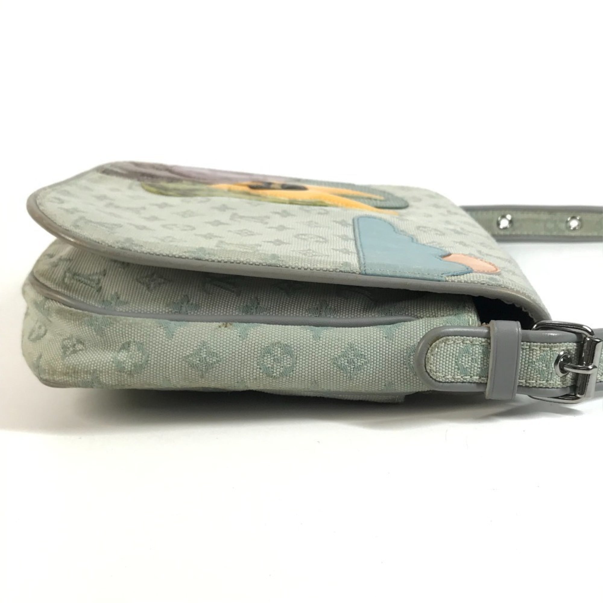 Louis Vuitton Gray Monogram Monogram Mini Pochette Shoulder Bag (Pre-Owned)