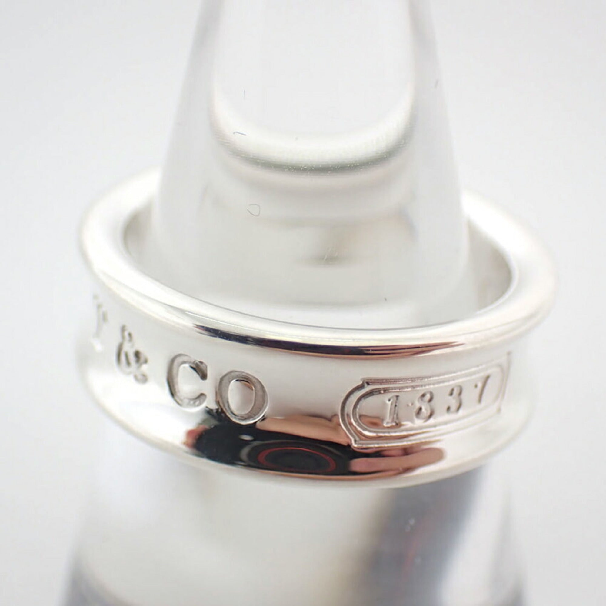 Tiffany Silver Sterling Silver 925 Band Ring (Pre-Owned)