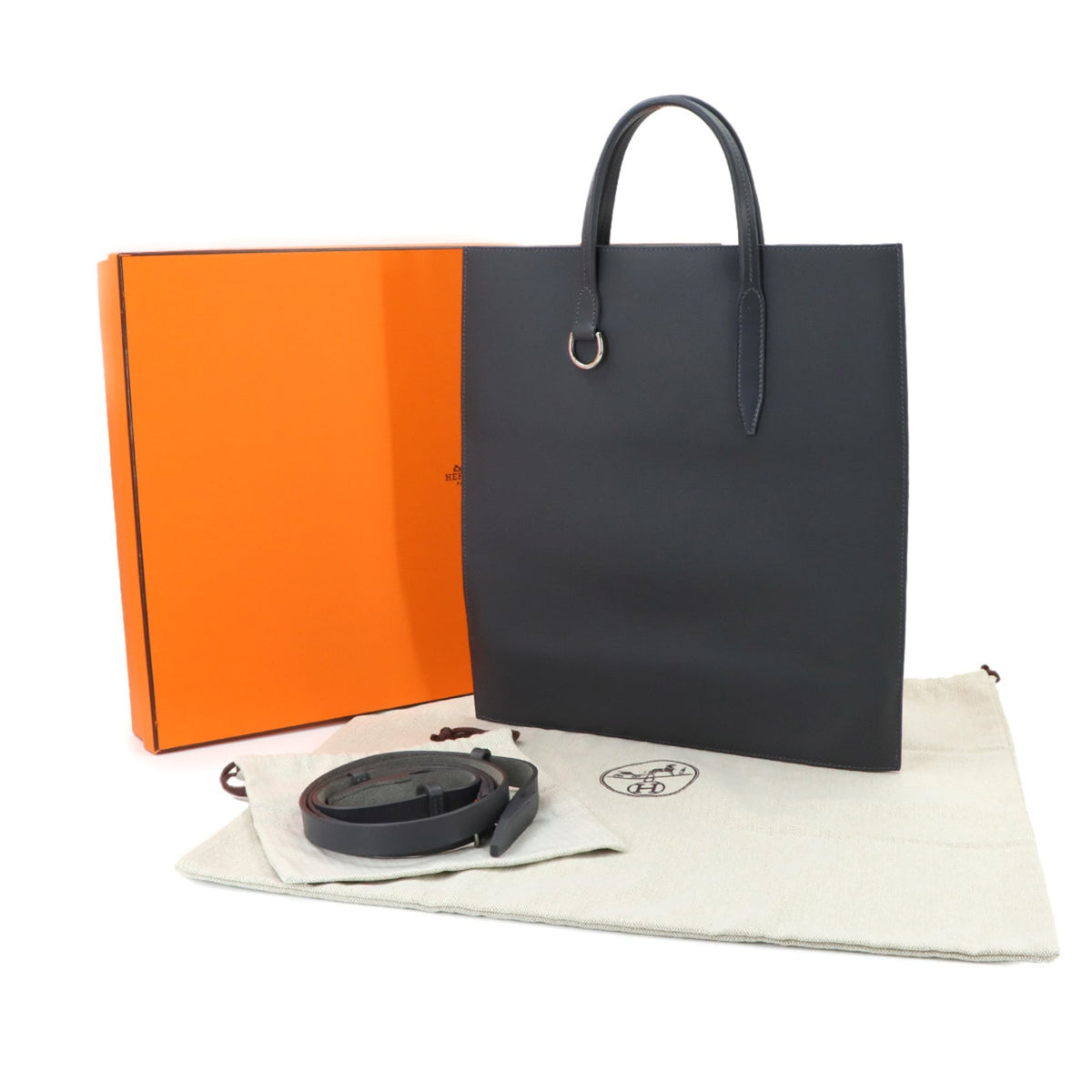 Hermes Ardoise Handbag Tote Bag (Pre-Owned)