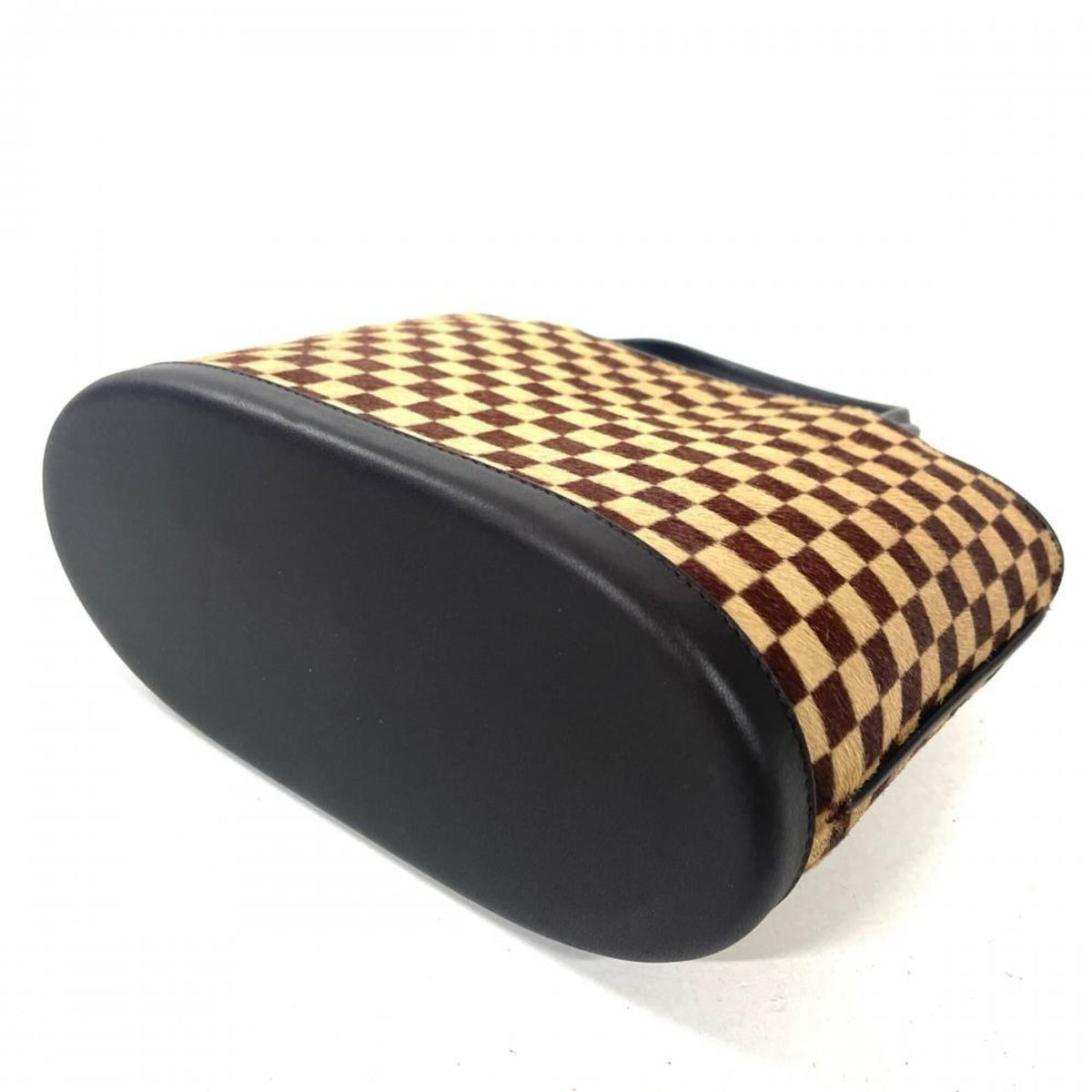 Louis Vuitton Brown Damier Sauvage Leather Handbag (Pre-Owned)