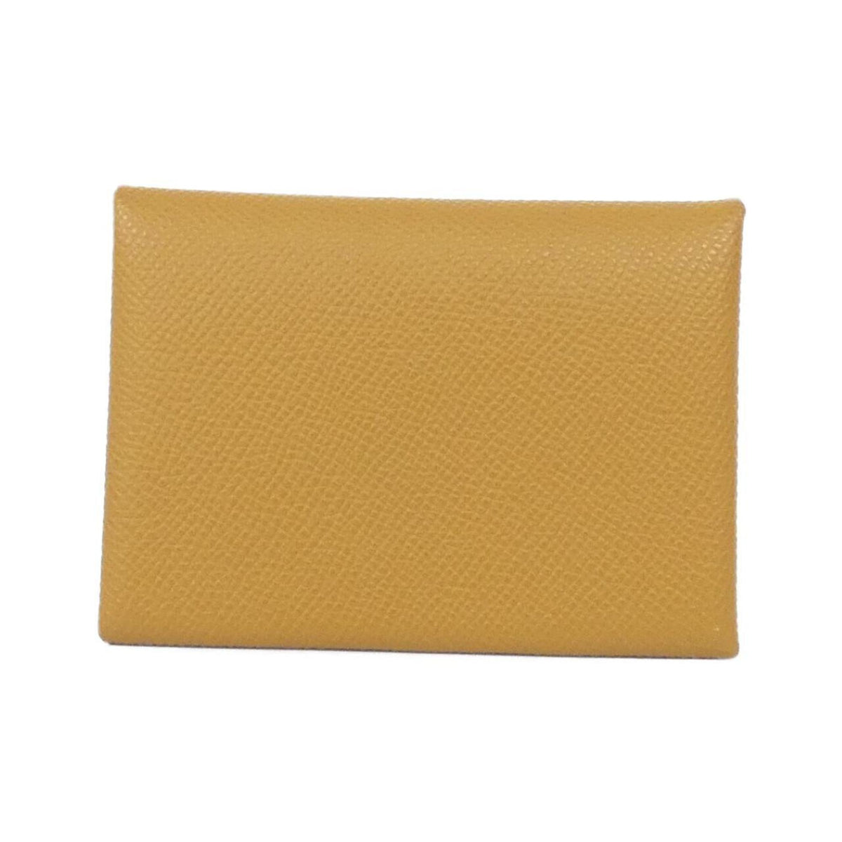 Hermes Beige Brown Brown Epsom Leather Coin Purse/Coin Case (Pre-Owned)