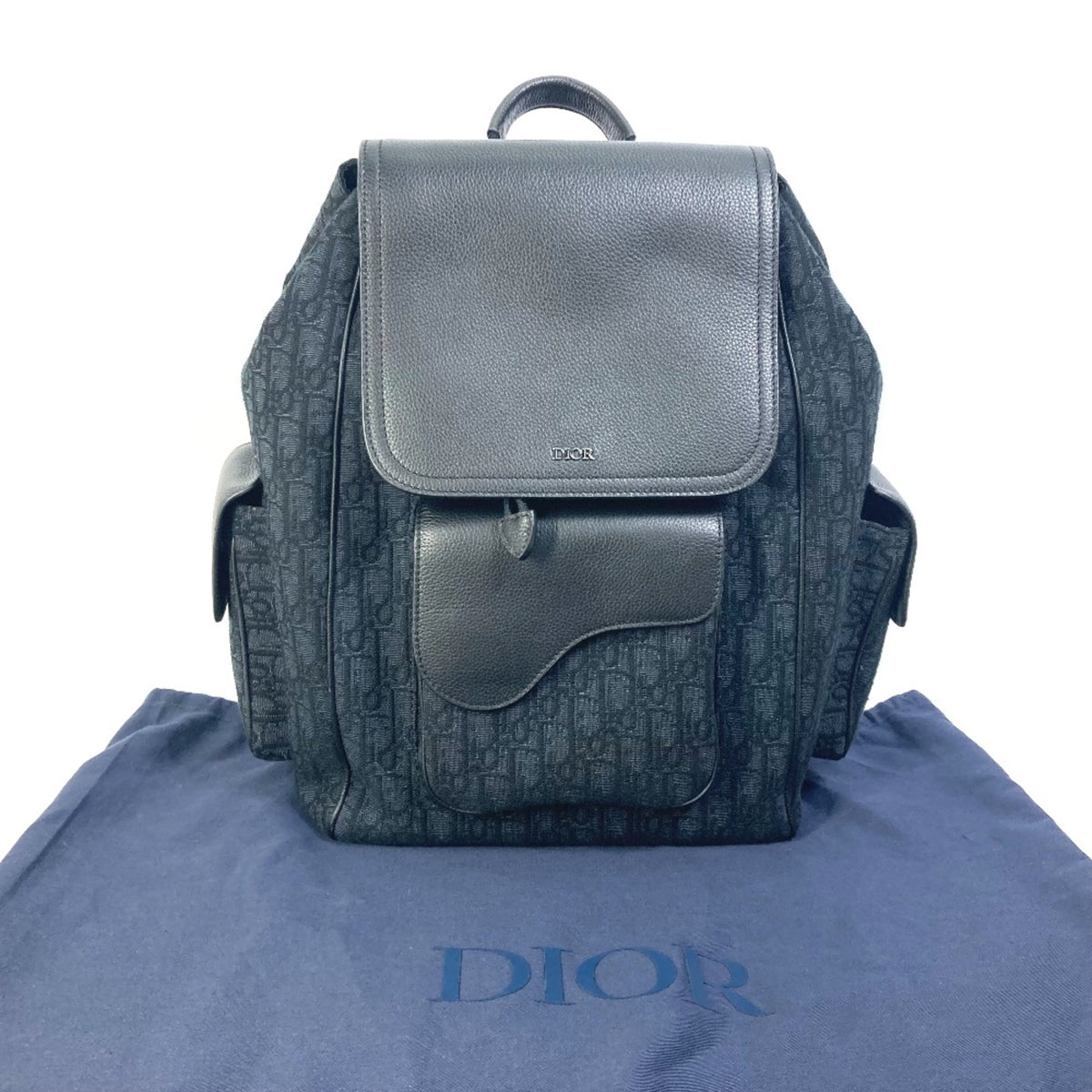 Christian Dior Navy Other Backpack (Pre-Owned)