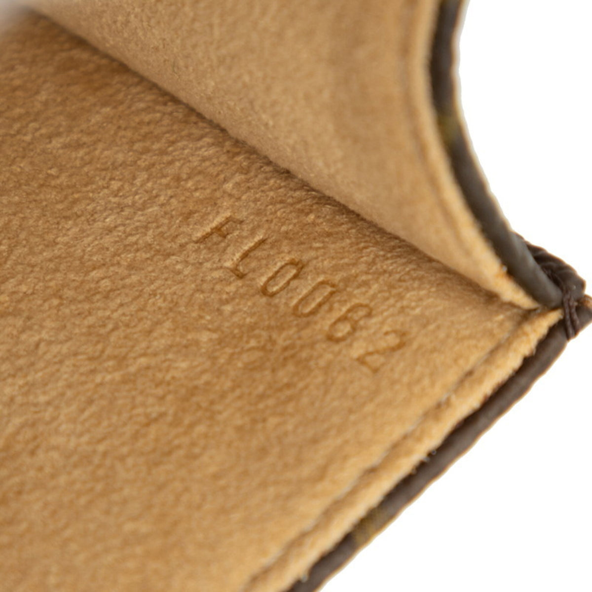 Louis Vuitton Brown Pvc Leather Pochette Sling Bag (Pre-Owned)