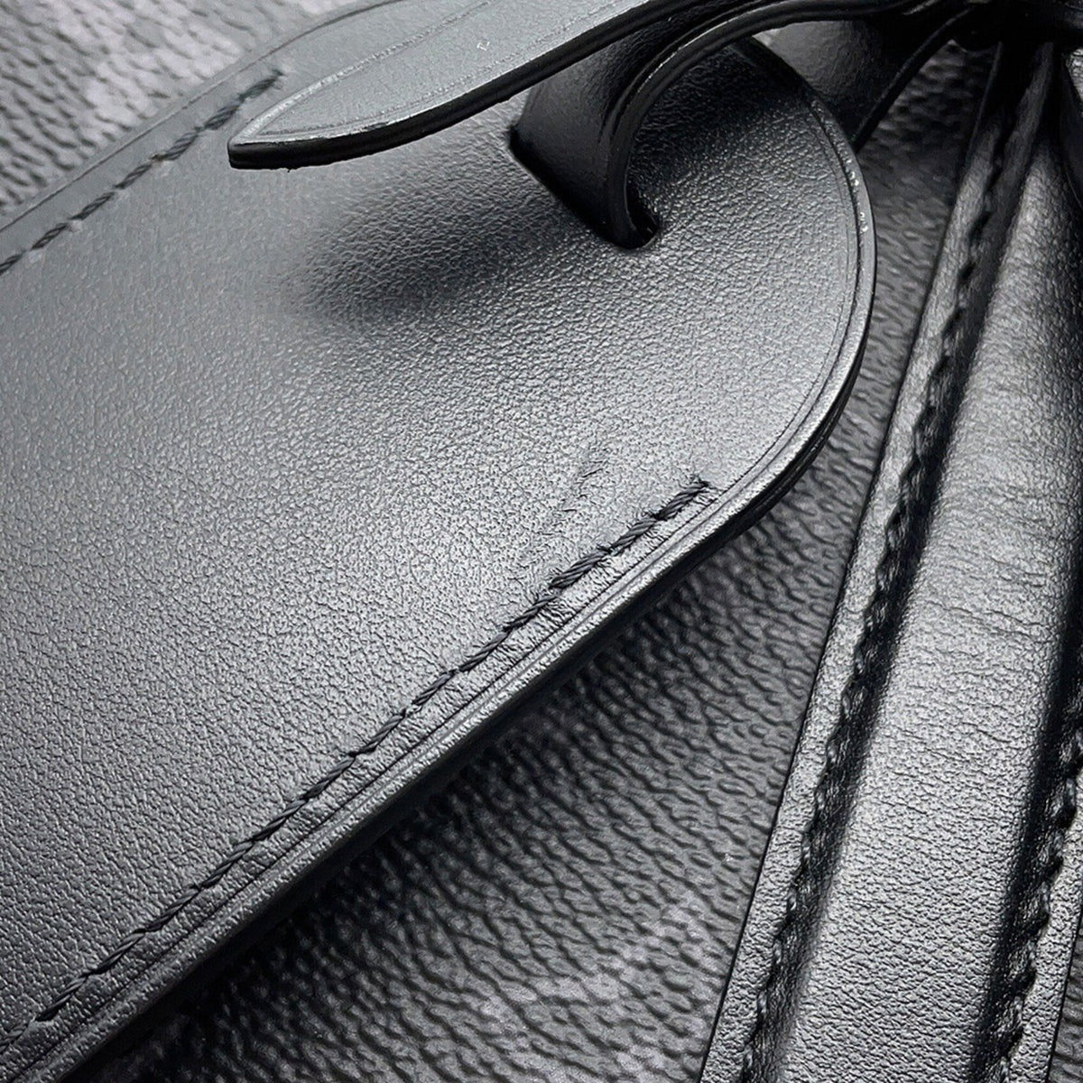 Louis Vuitton Monogram Eclipse Black Noir Monogram Eclipse Handbag Tote Bag (Pre-Owned)