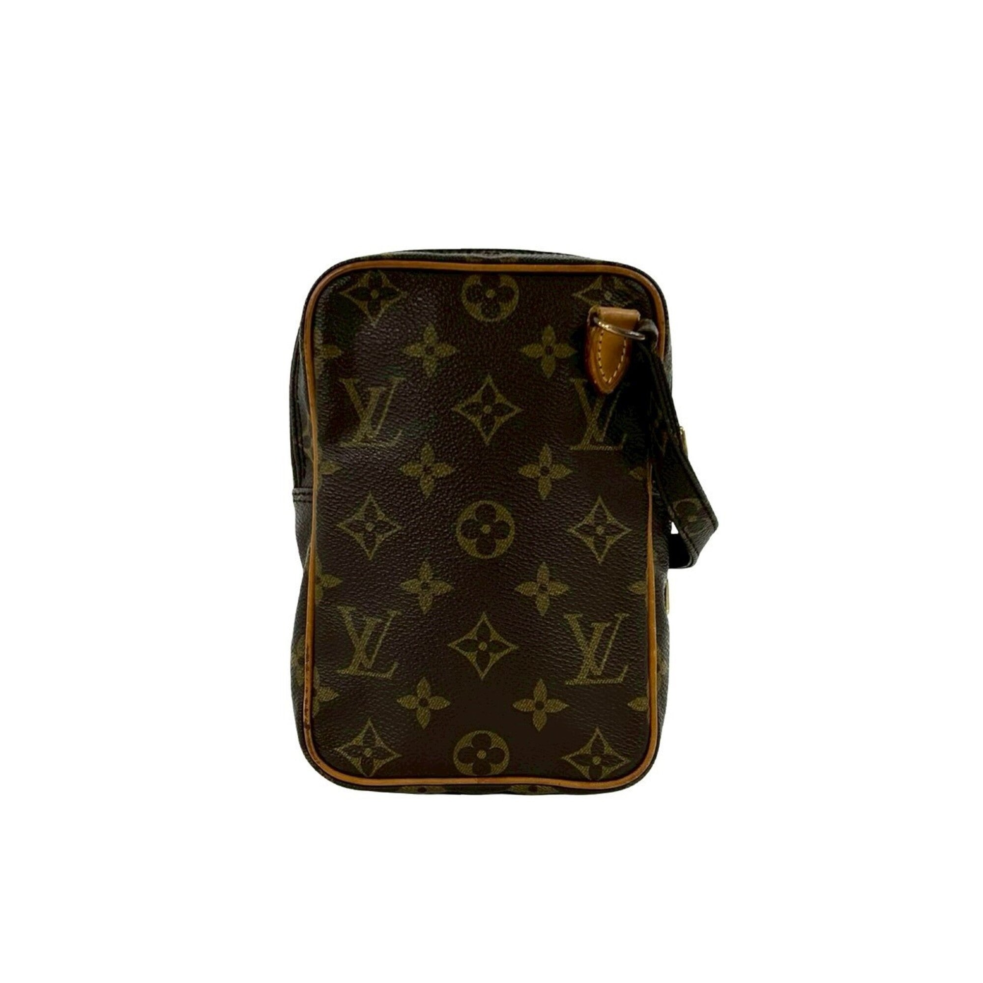 Louis Vuitton Brown Leather Pvc Pochette Shoulder Bag (Pre-Owned)
