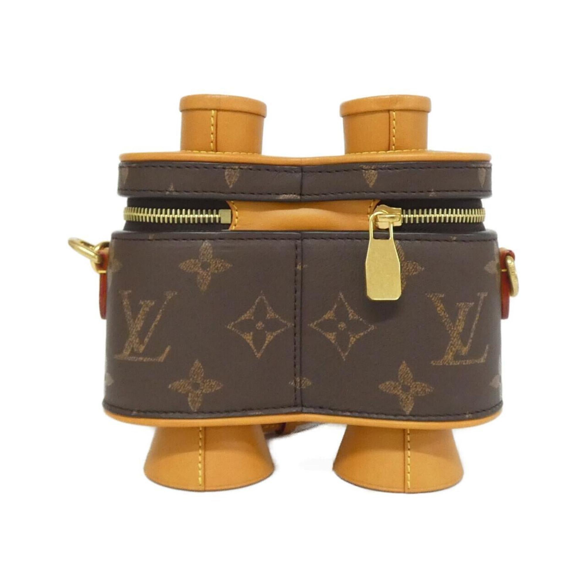 Louis Vuitton Brown Coated Canvas Shoulder Bag (Pre-Owned)