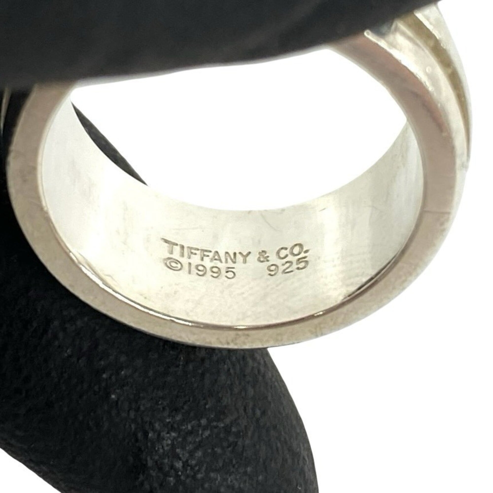 Tiffany Silver Silver 925 Band Ring (Pre-Owned)