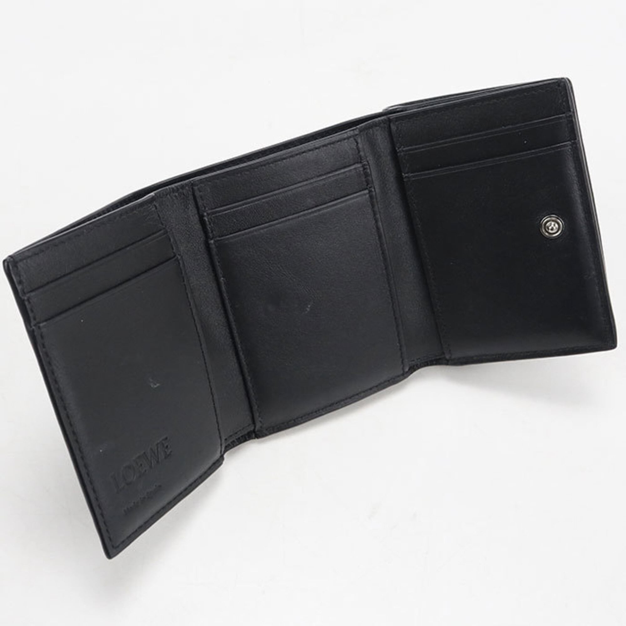 Loewe Black Wallet (Tri-Fold) (Pre-Owned)