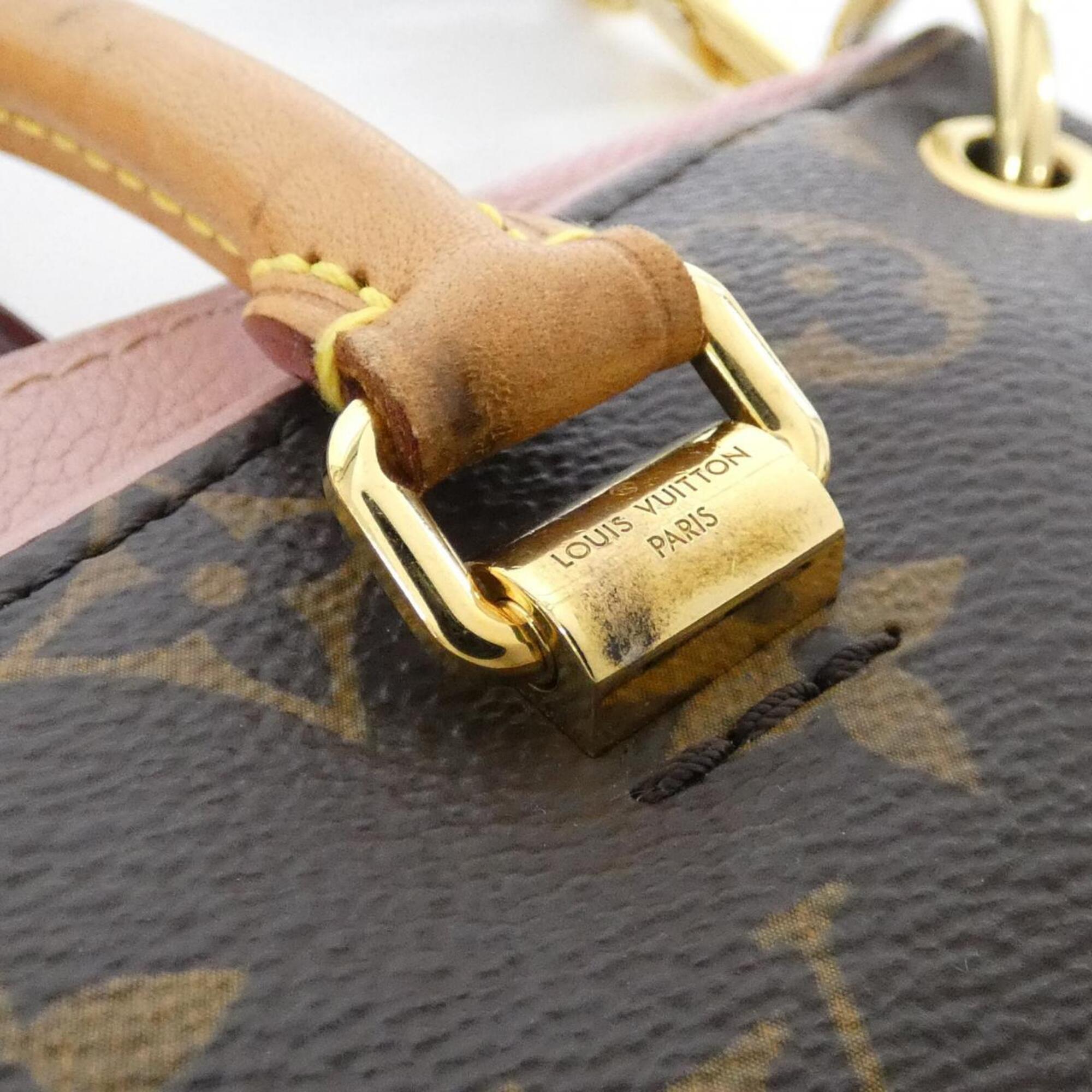 Louis Vuitton Brown Coated Canvas Handbag (Pre-Owned)