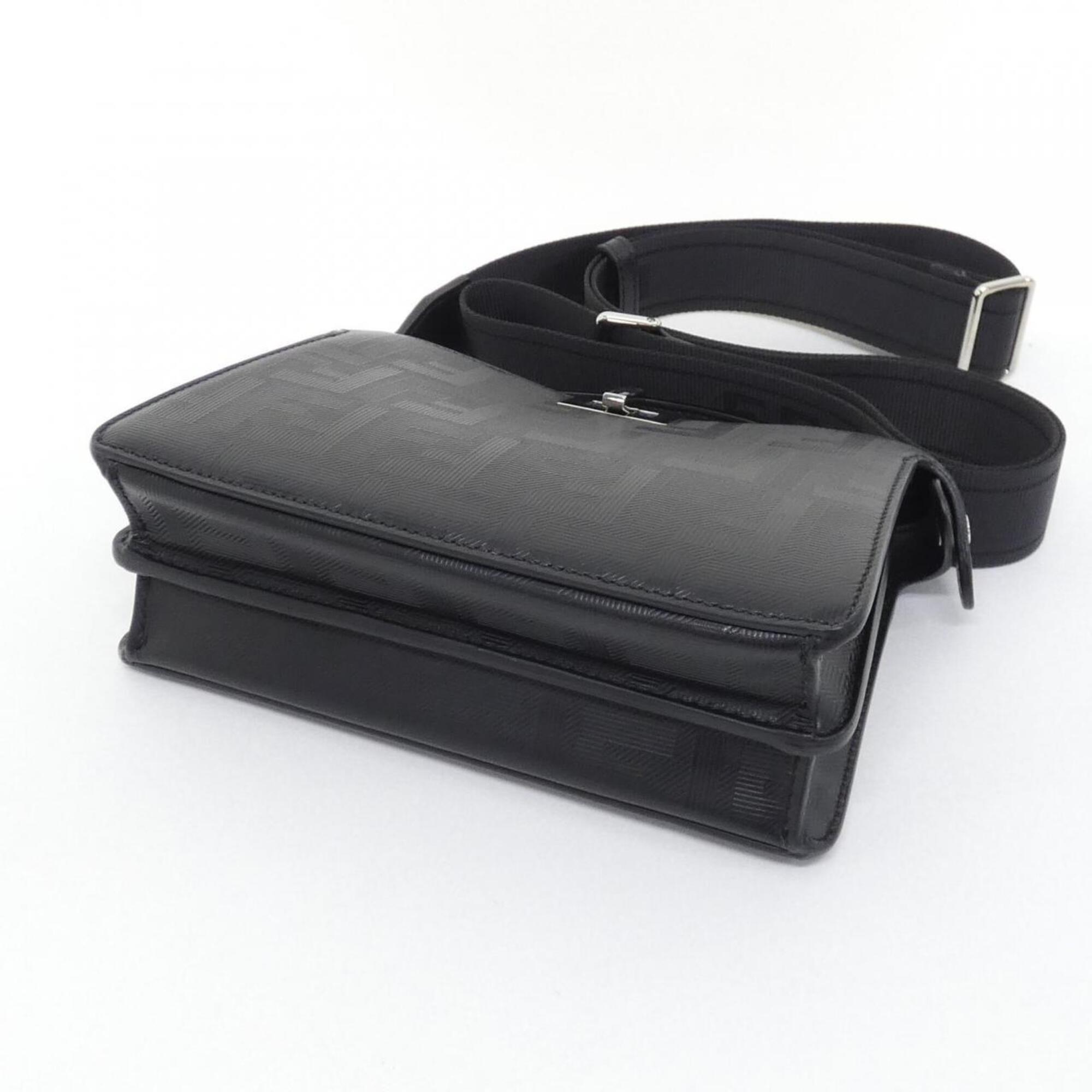 Fendi Black Leather Handbag (Pre-Owned)