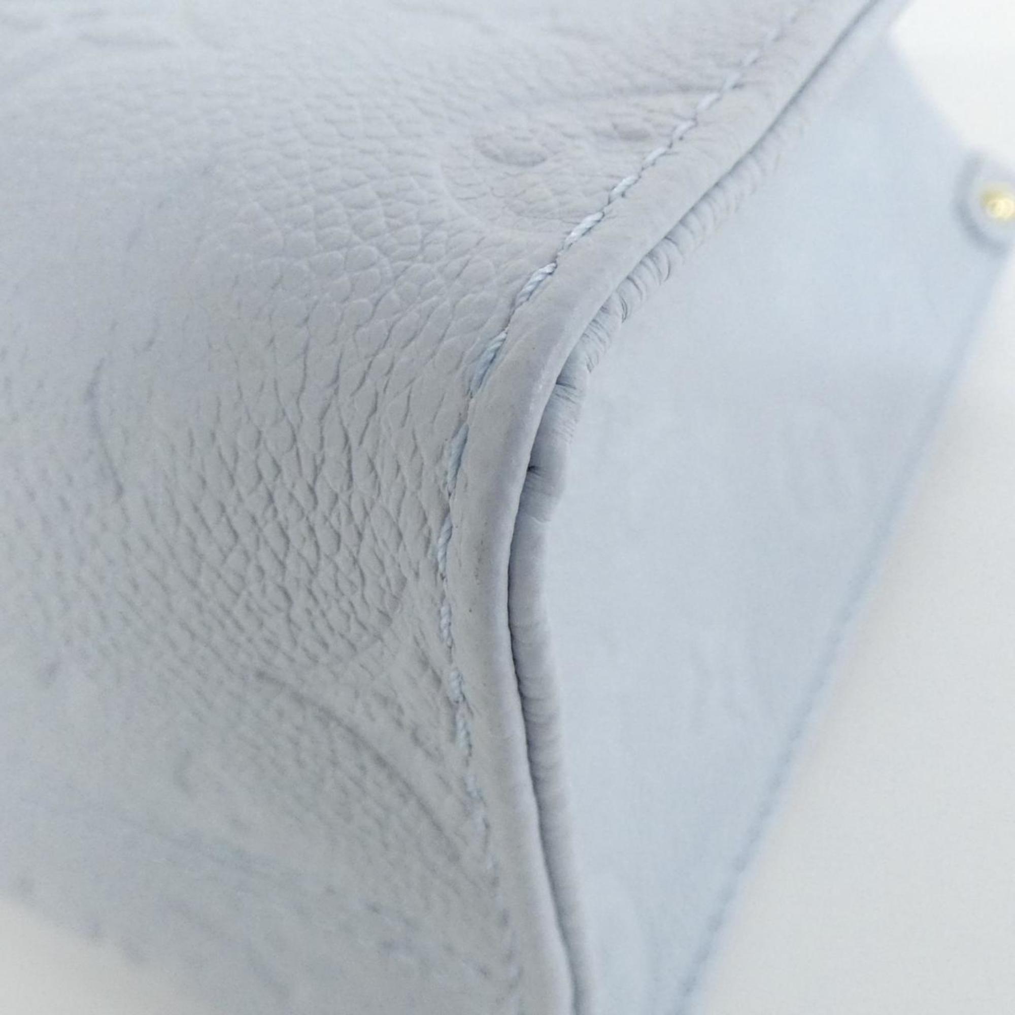 Louis Vuitton Blue Leather Handbag (Pre-Owned)