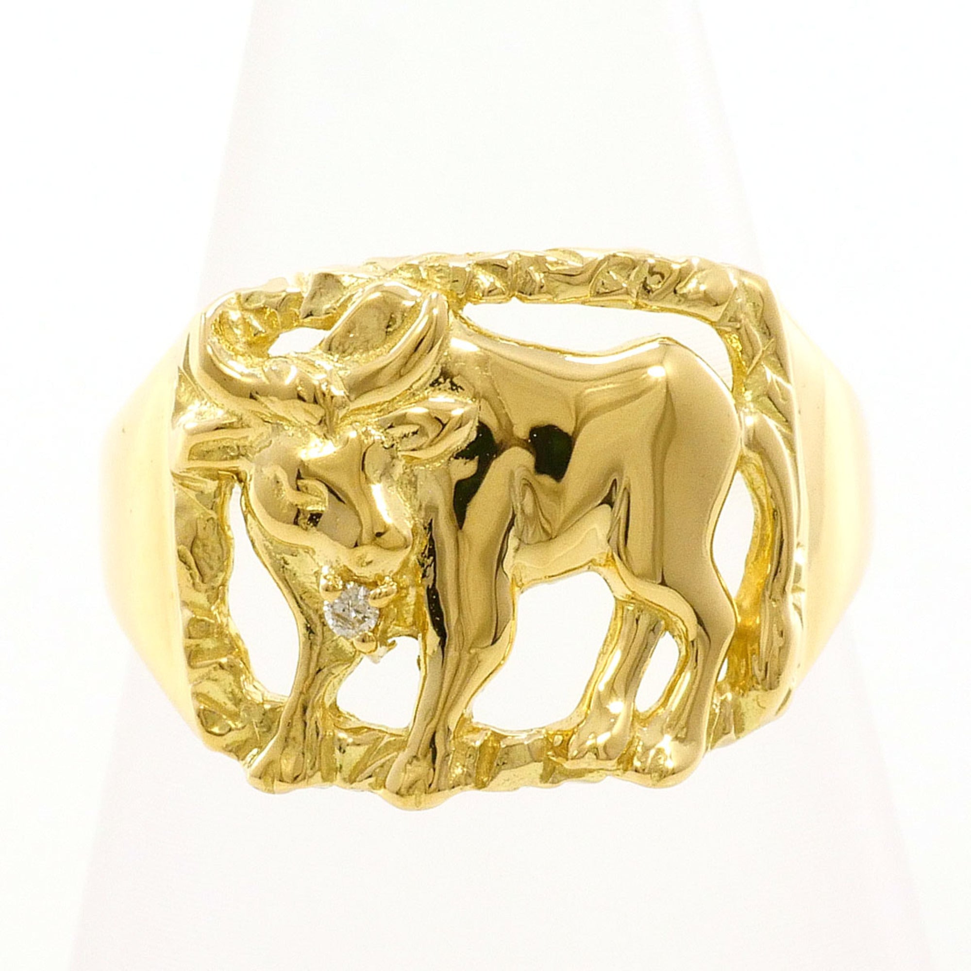 Unbranded Yellow Gold Yellow Gold (18K) Band Ring (Pre-Owned)
