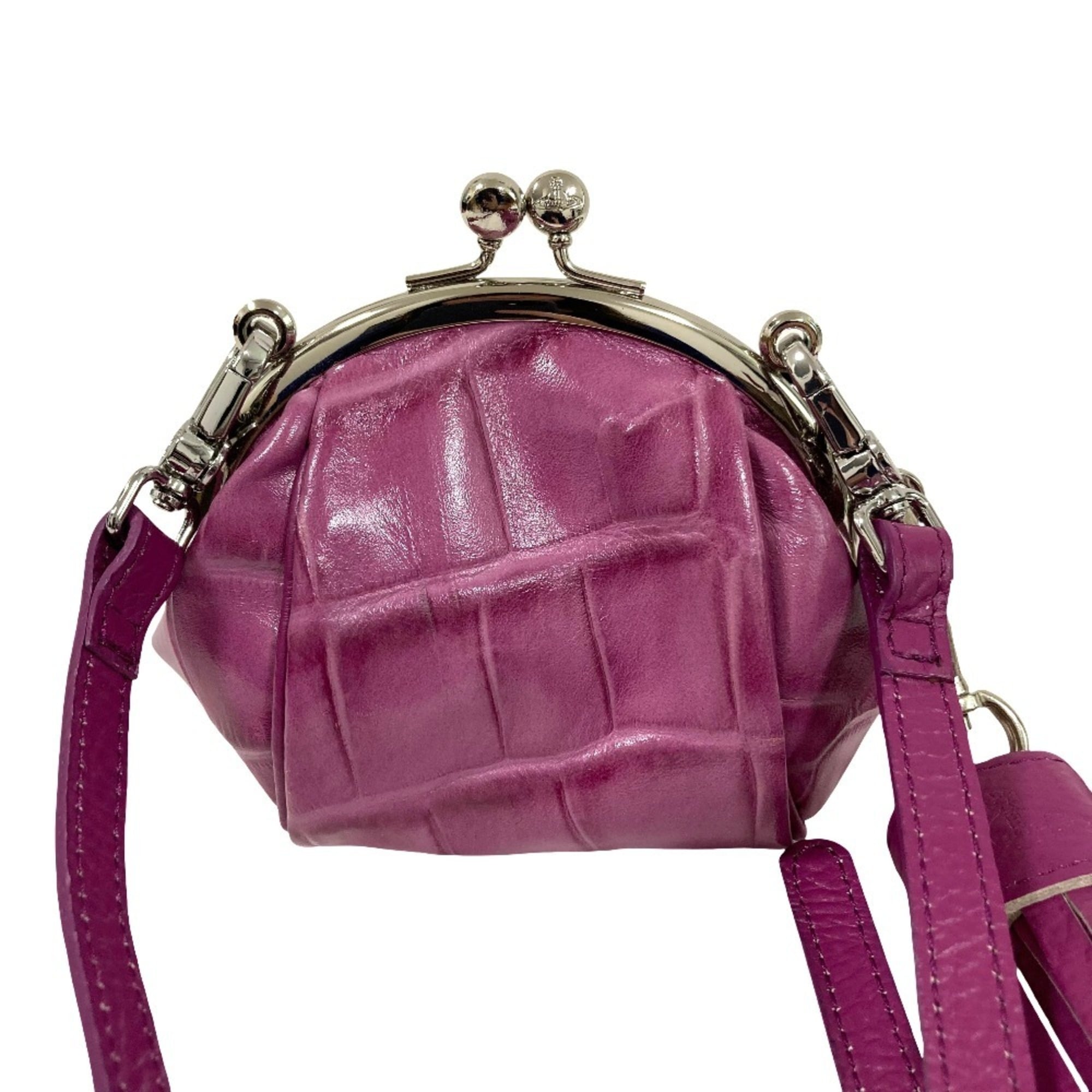Vivienne Westwood Light Purple Handbag Pouch Shoulder Bag (Pre-Owned)