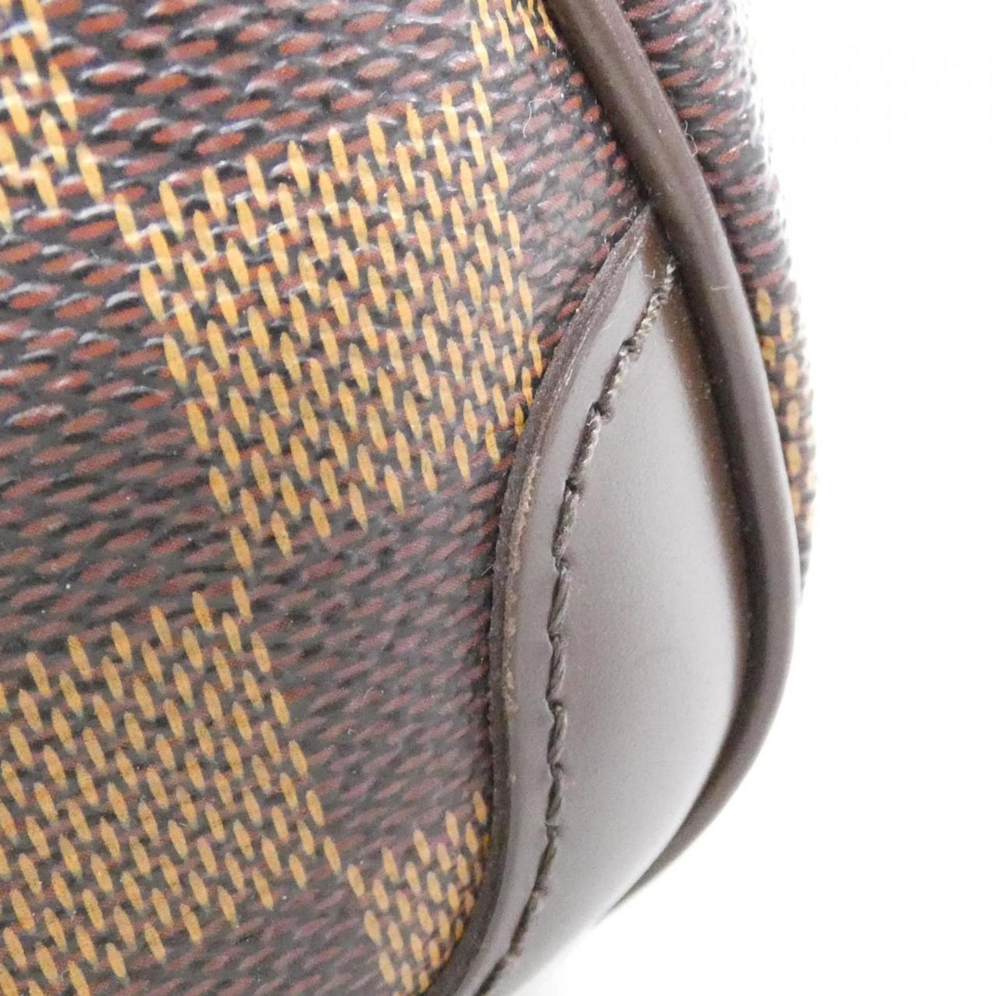 Louis Vuitton Brown Coated Canvas Handbag (Pre-Owned)