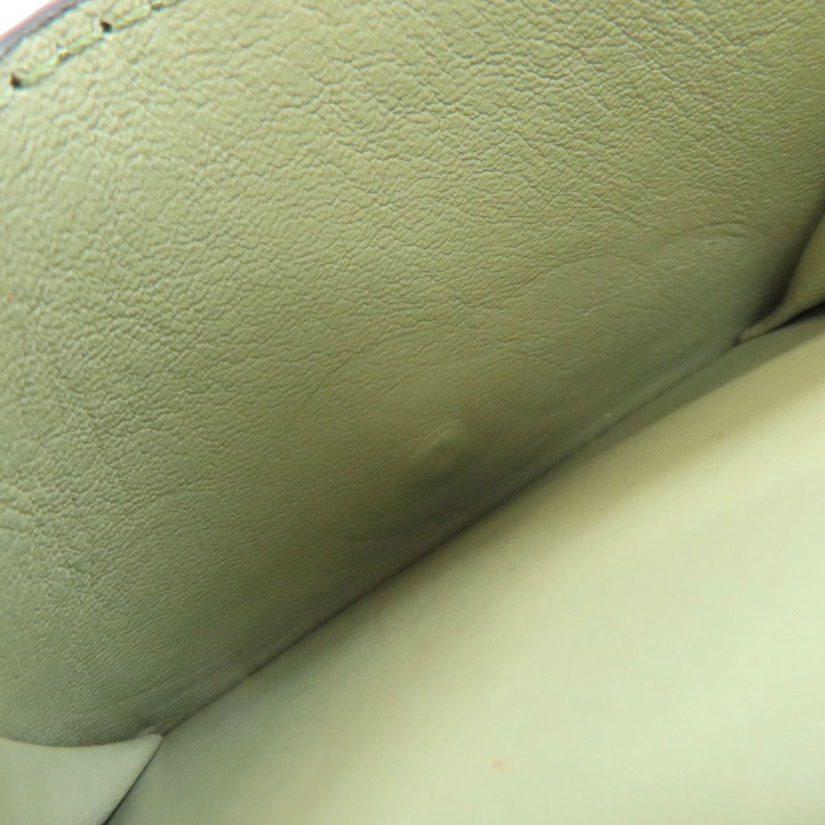 Loewe Green Leather Wallet (Bi-Fold) (Pre-Owned)