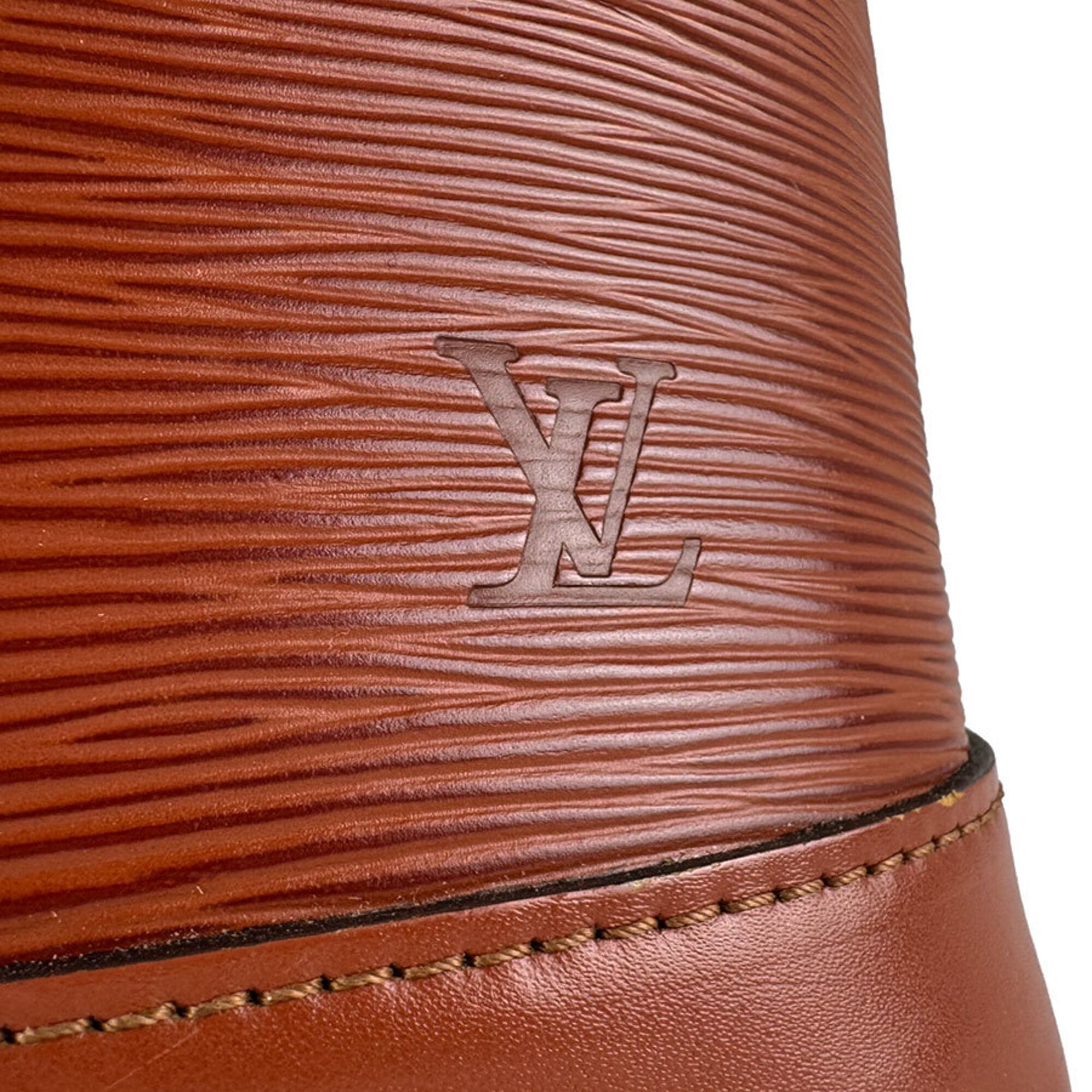 Louis Vuitton Brown Kenyan Brown Epi Leather Handbag (Pre-Owned)