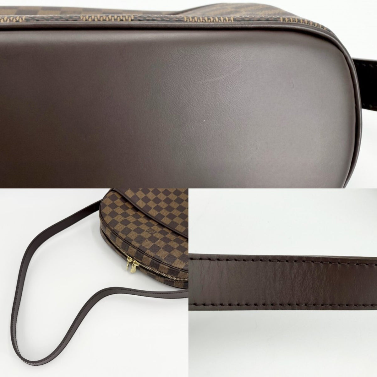 Louis Vuitton Damier Brown Damier Canvas Shoulder Bag (Pre-Owned)
