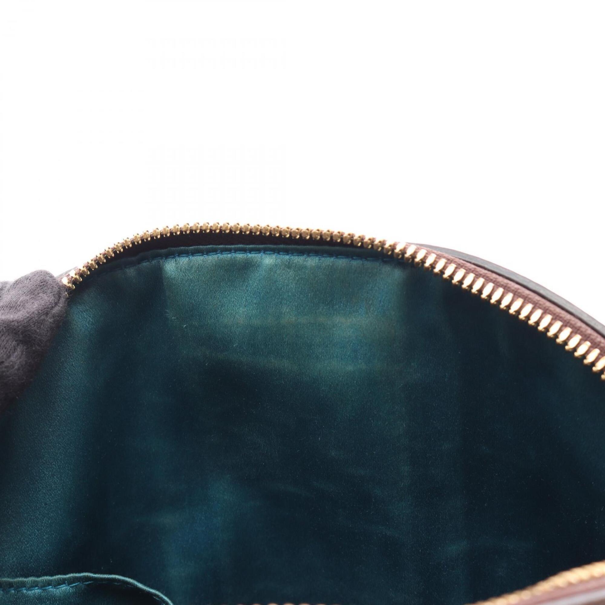 Gucci Beige Multi-Color Gg Supreme Leather Handbag Shoulder Bag (Pre-Owned)