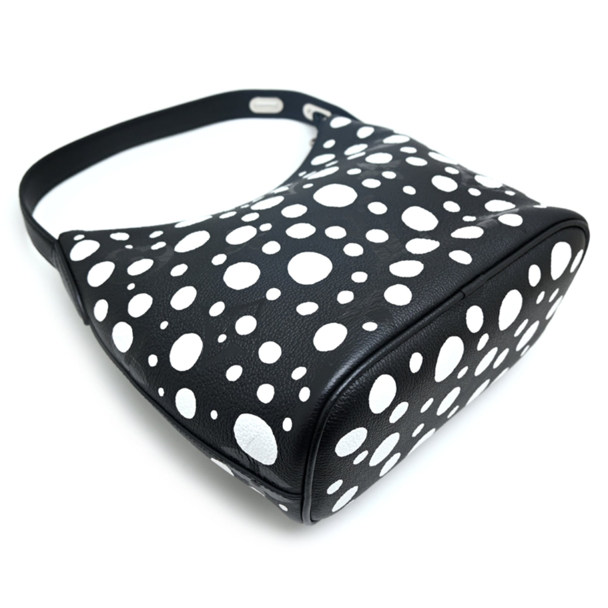 Louis Vuitton Black Blanc Noir White Monogram Empreinte Shoulder Bag (Pre-Owned)