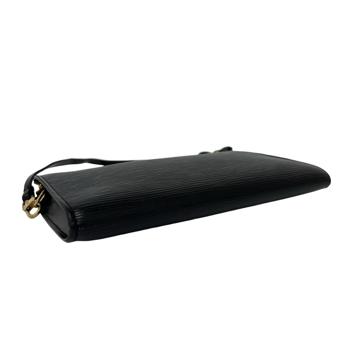 Louis Vuitton Black Leather Handbag Pouch (Pre-Owned)