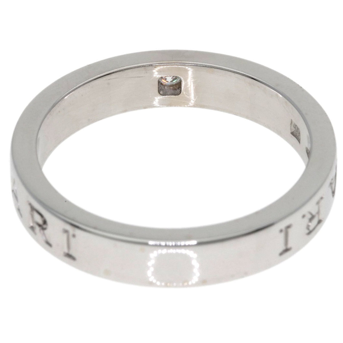 Bvlgari White Gold (18K) Band Ring (Pre-Owned)