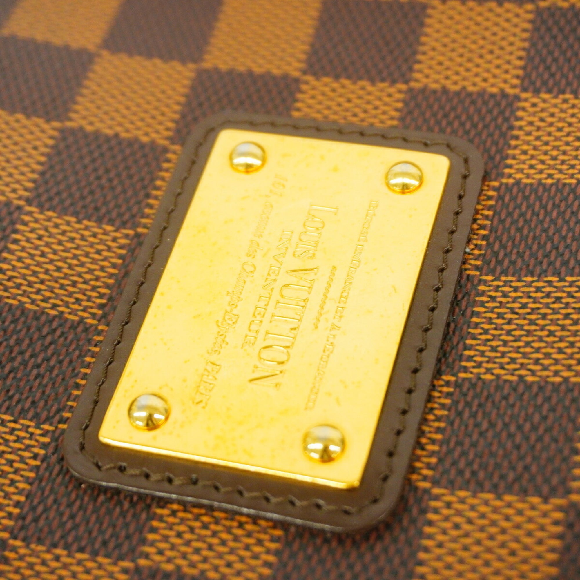 Louis Vuitton Ebene Handbag (Pre-Owned)