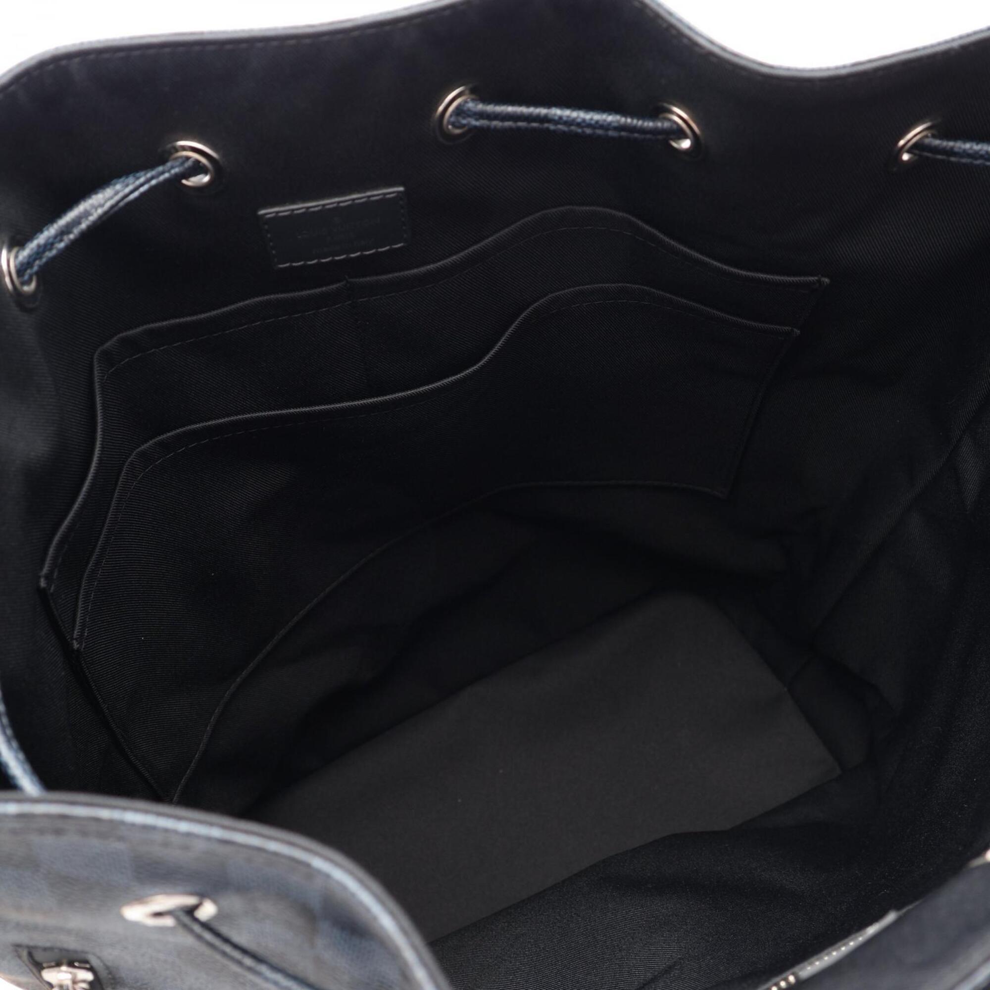 Louis Vuitton Black Multi-Color Coated Canvas Pvc Leather Handbag Shoulder Bag (Pre-Owned)