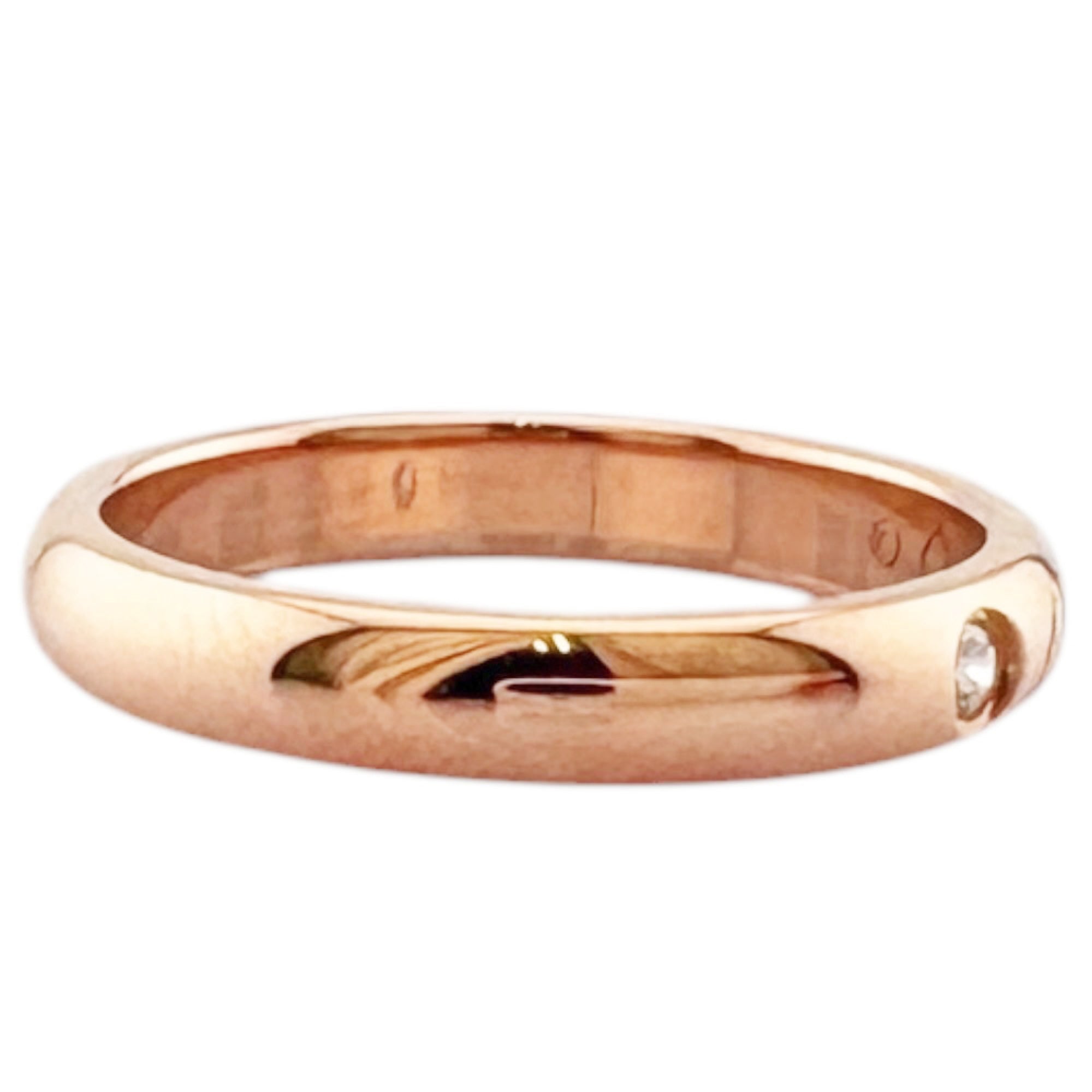 Cartier Pink Gold Pink Gold (18K) Band Ring (Pre-Owned)