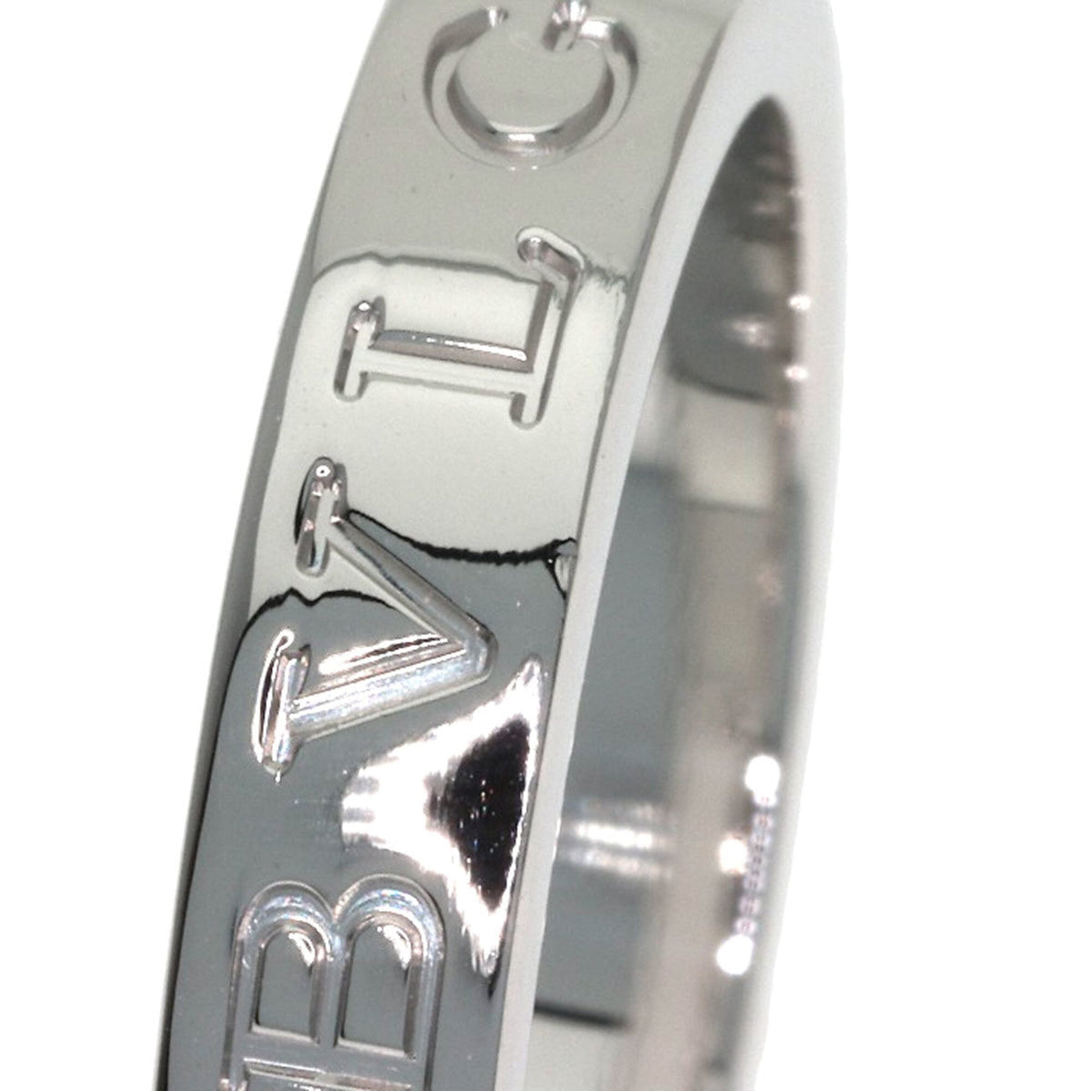Bvlgari White Gold (18K) Band Ring (Pre-Owned)
