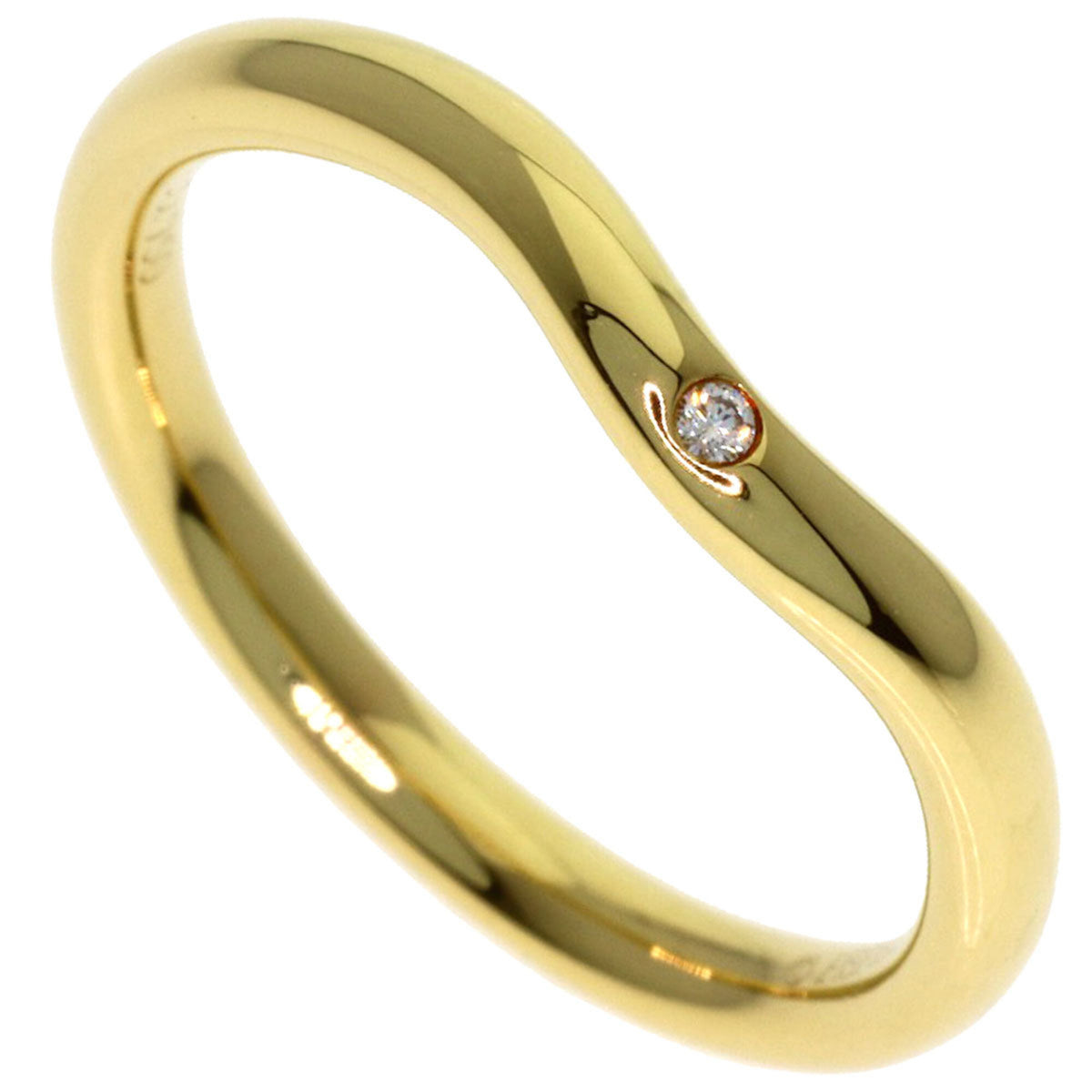 Tiffany Yellow Gold (18K) Band Ring (Pre-Owned)