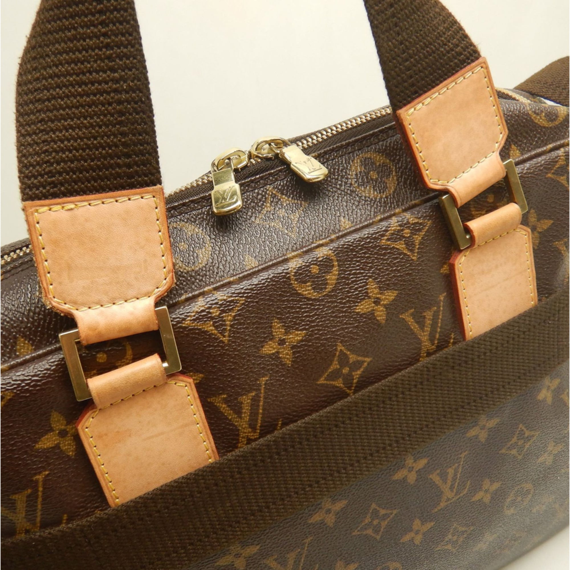 Louis Vuitton Brown Monogram Canvas Briefcase (Pre-Owned)