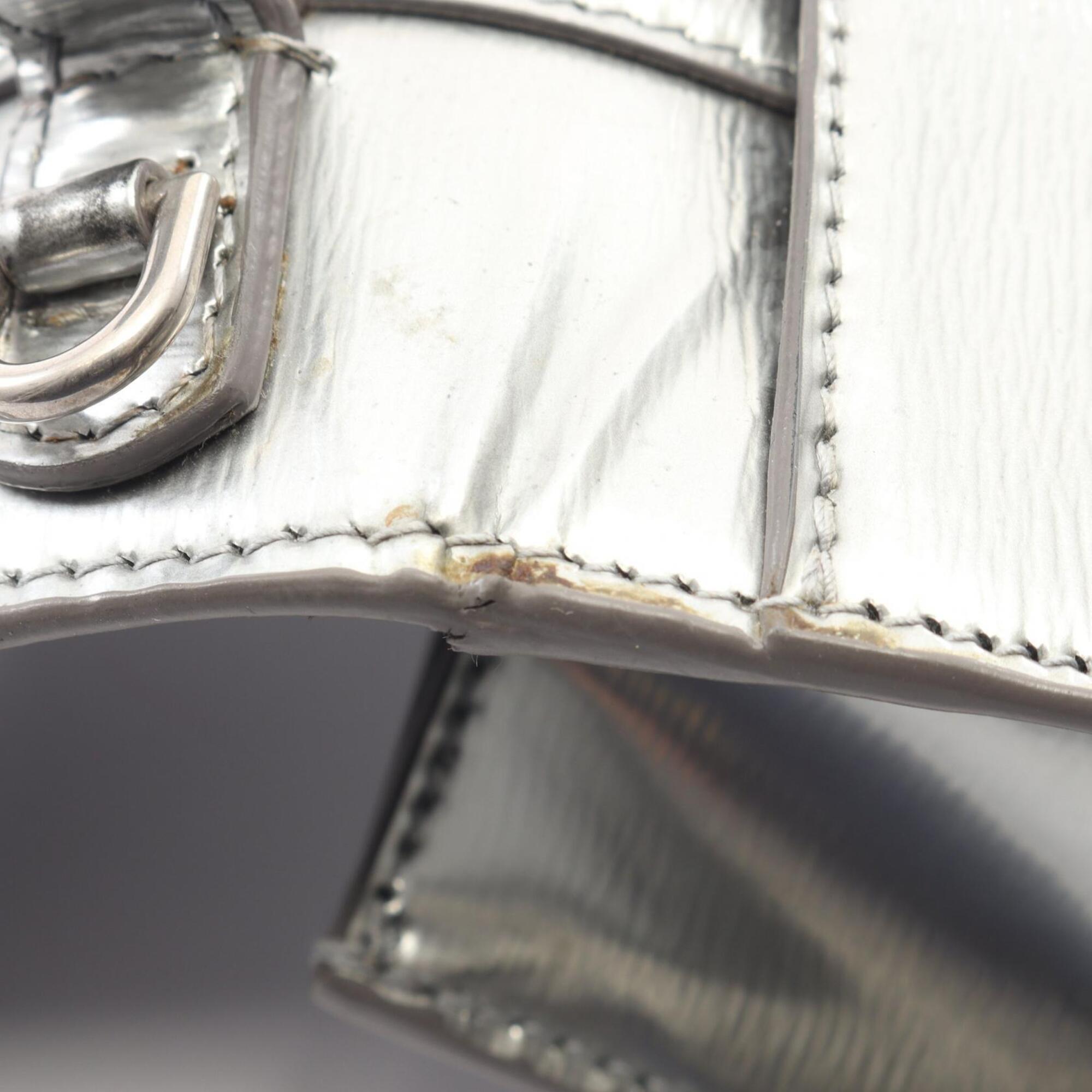 Balenciaga Silver Leather Handbag (Pre-Owned)