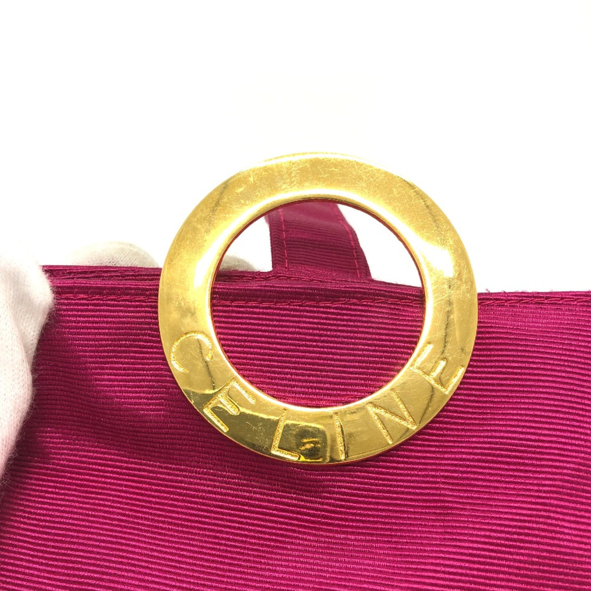 Celine Pink Cloth Pouch (Pre-Owned)