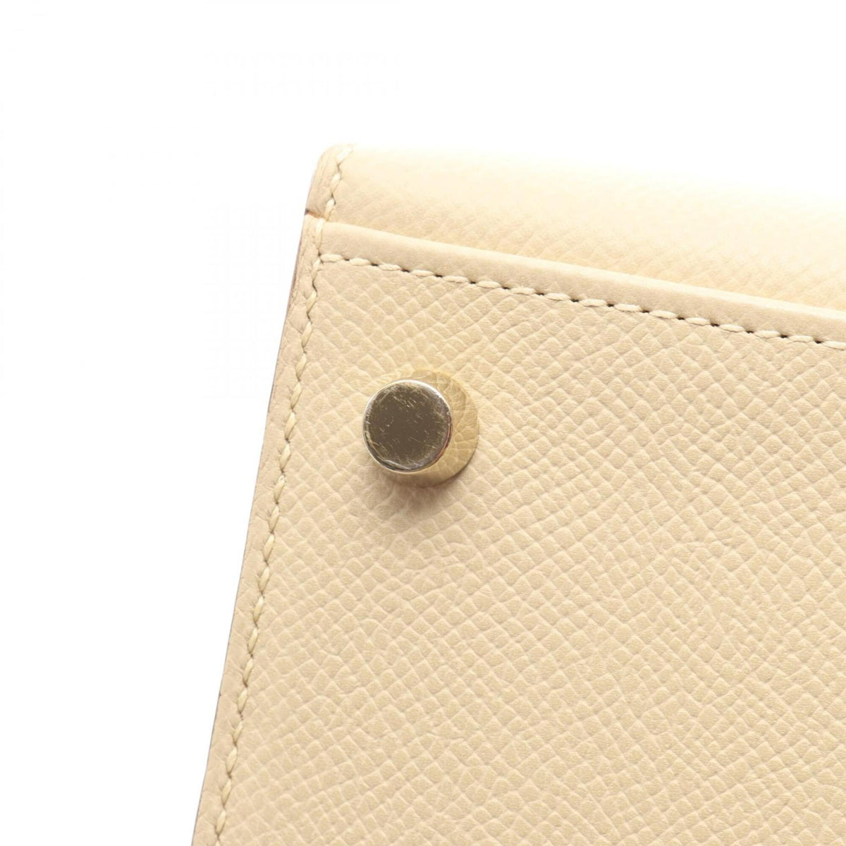 Hermes Ivory Epsom Leather Leather Handbag (Pre-Owned)