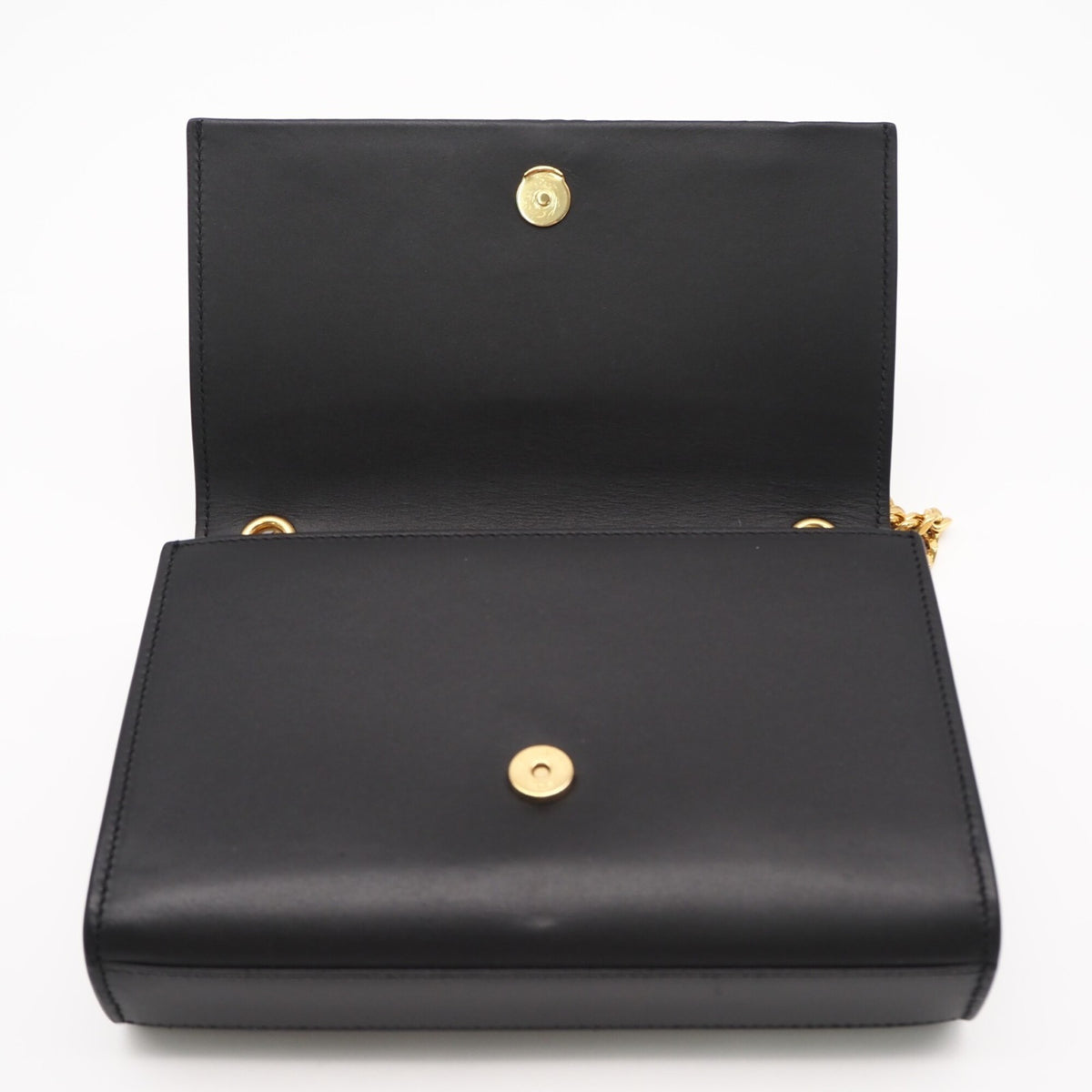 Yves Saint Laurent Black Leather Shoulder Bag (Pre-Owned)